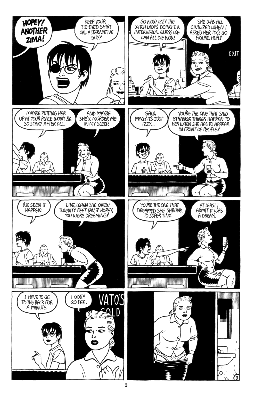 Read online Love and Rockets (2001) comic -  Issue #1 - 5