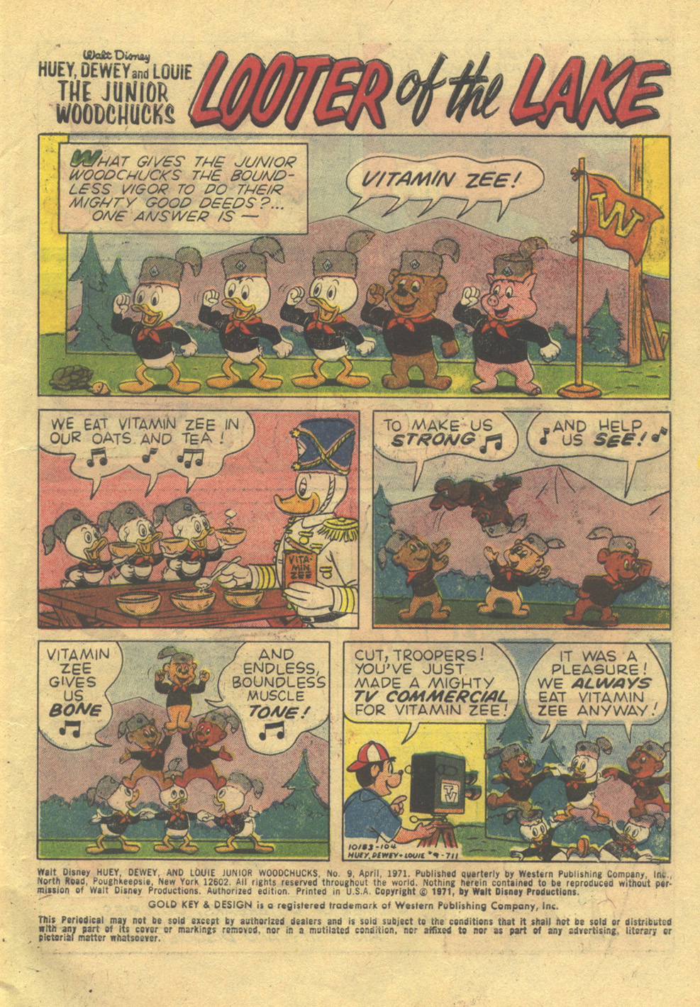 Read online Huey, Dewey, and Louie Junior Woodchucks comic -  Issue #9 - 3