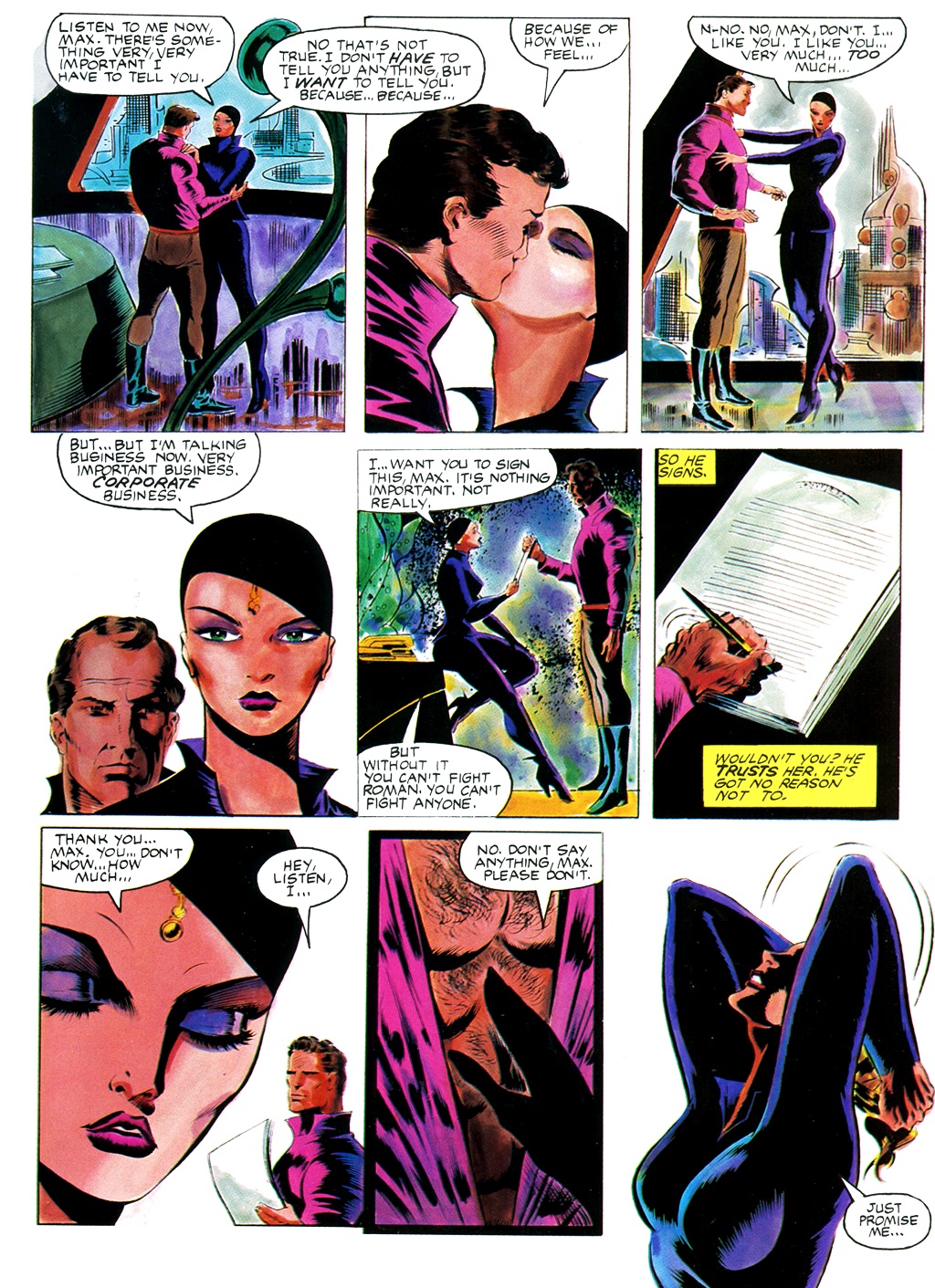 Read online Marvel Graphic Novel comic -  Issue #8 - Super Boxers - 47
