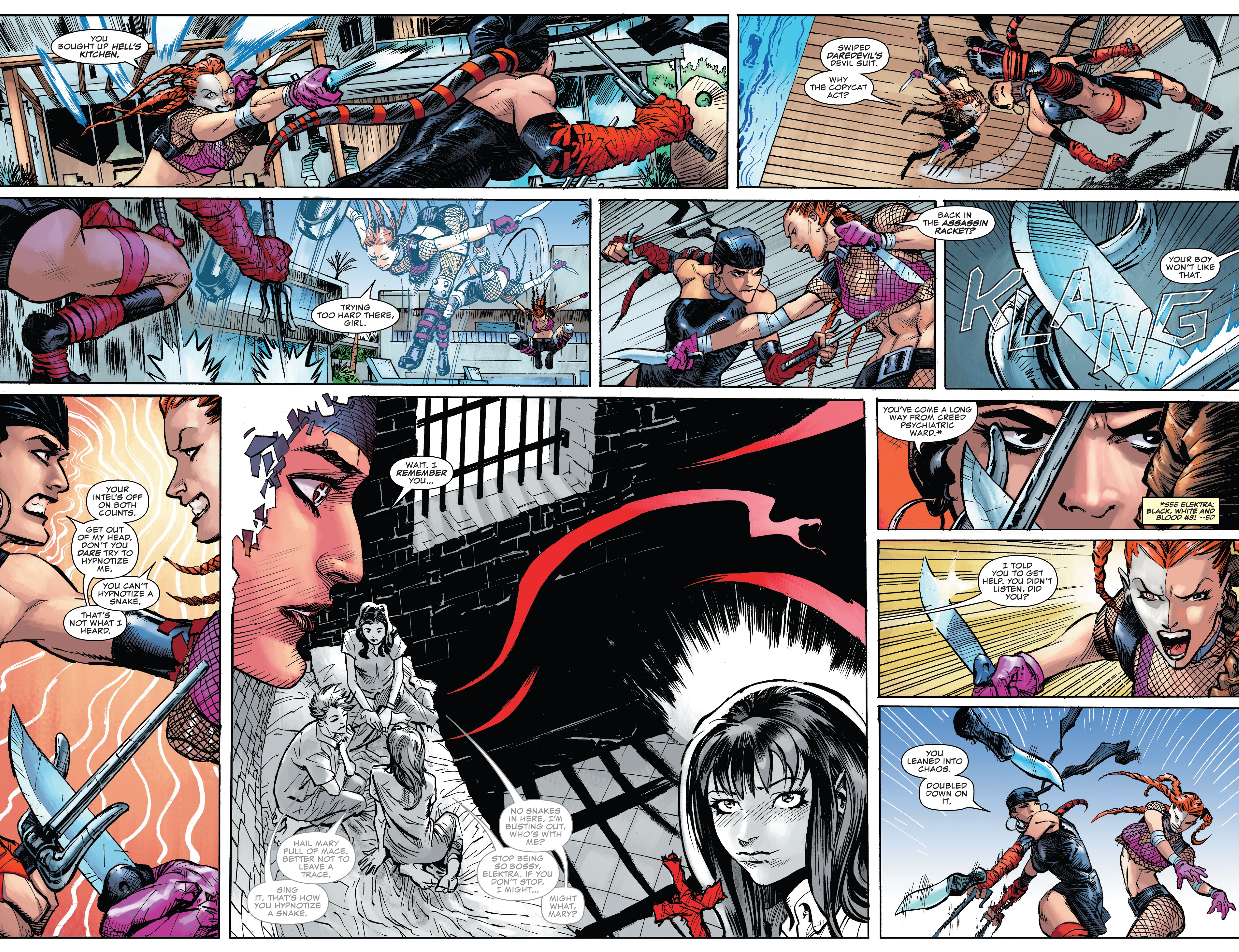 Read online Elektra (2022) comic -  Issue # Full - 5