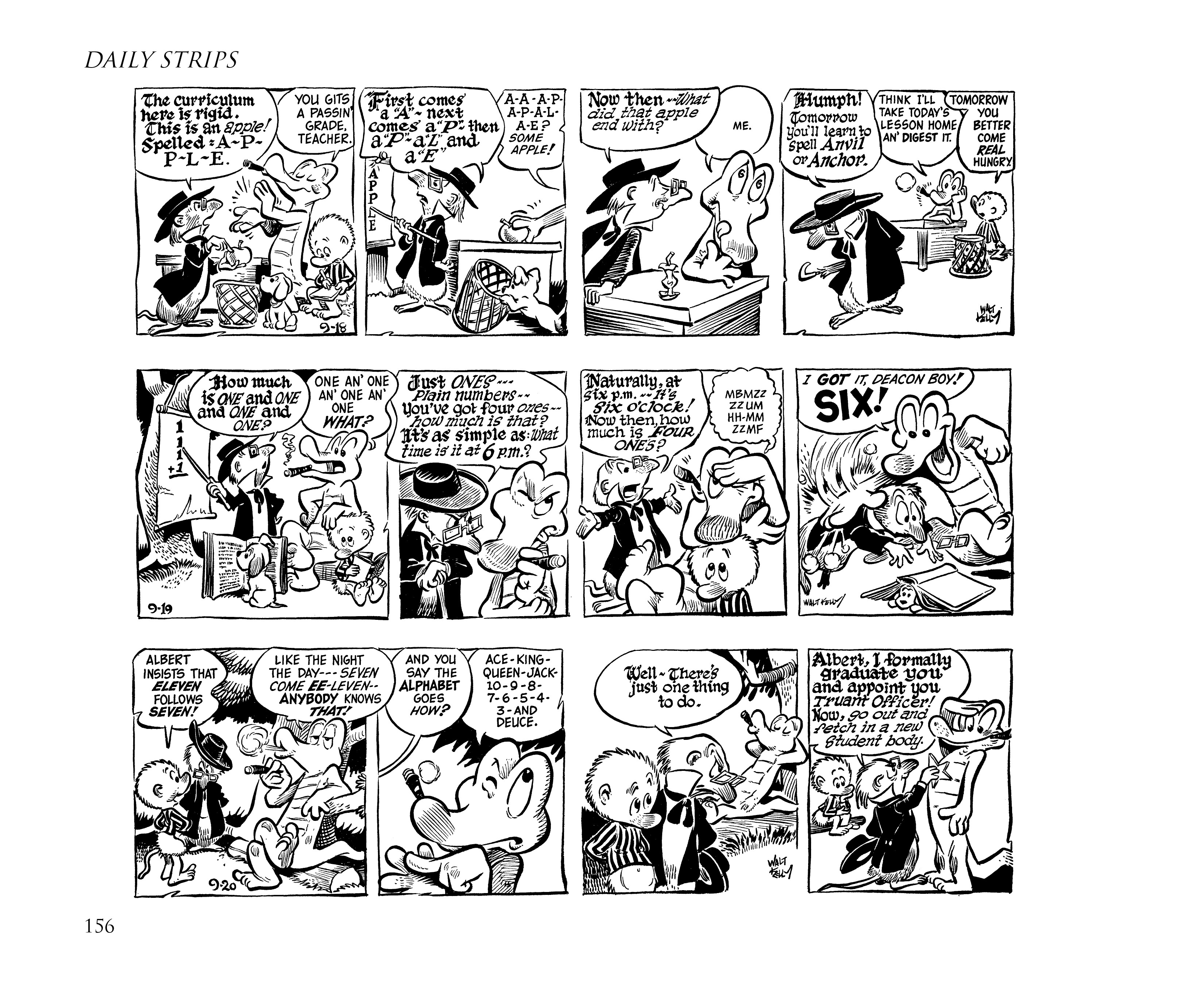 Read online Pogo by Walt Kelly: The Complete Syndicated Comic Strips comic -  Issue # TPB 1 (Part 2) - 74