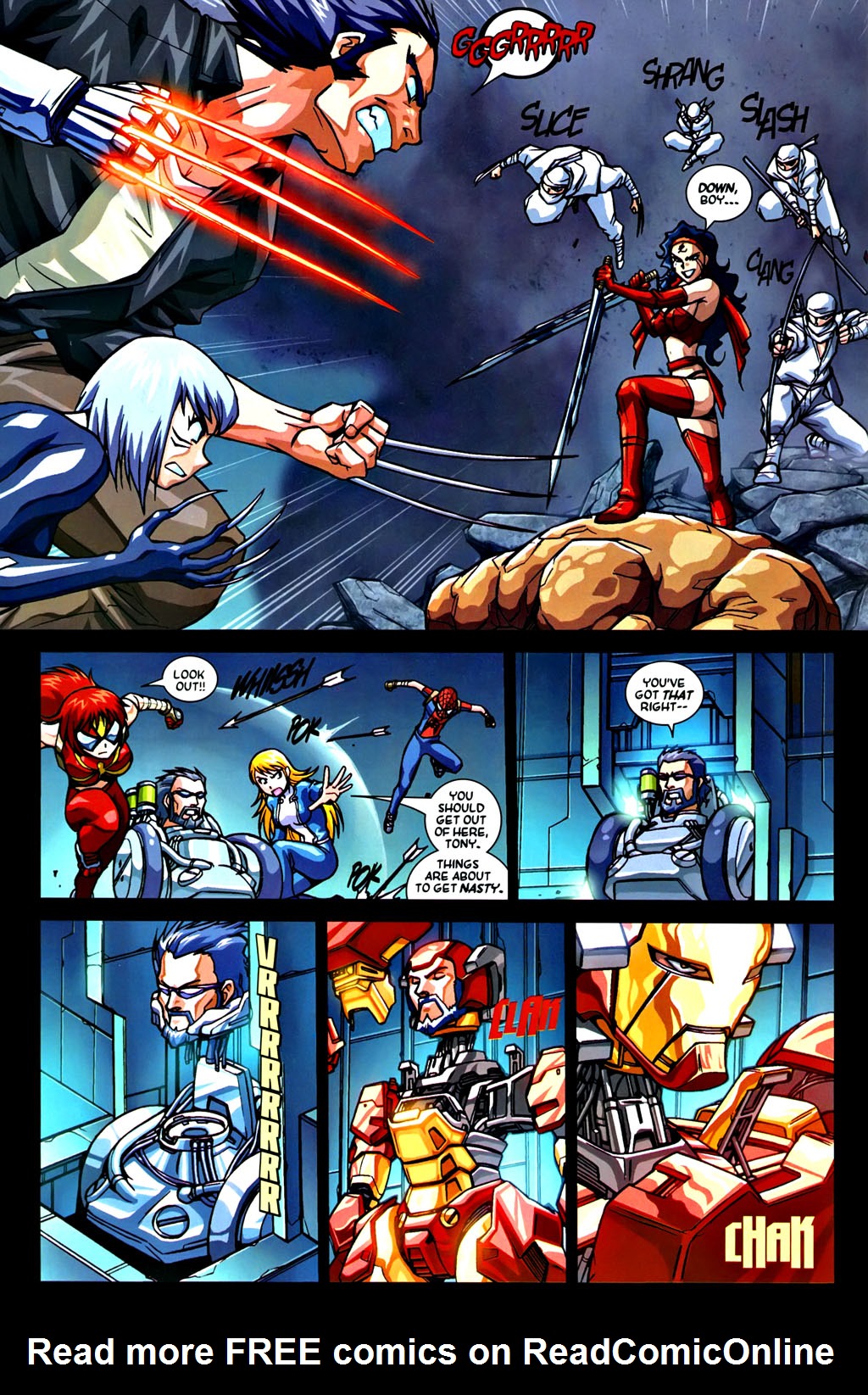 Read online New Mangaverse comic -  Issue #2 - 17