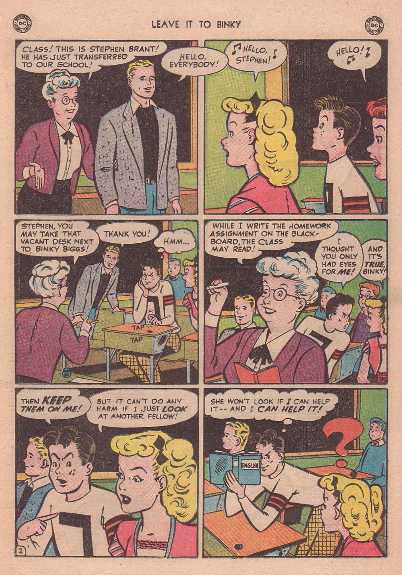 Read online Leave it to Binky comic -  Issue #11 - 27