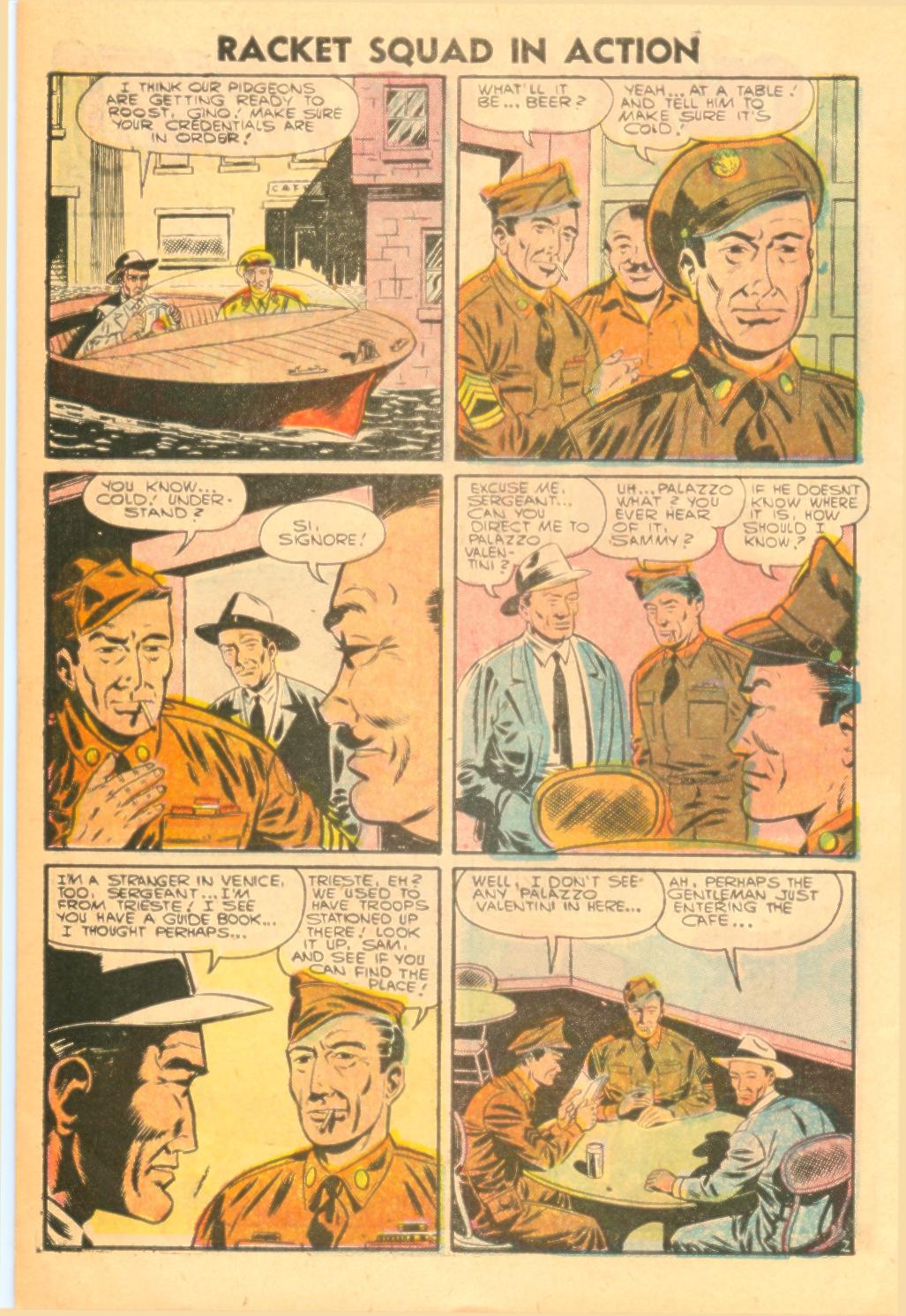 Read online Racket Squad in Action comic -  Issue #21 - 28