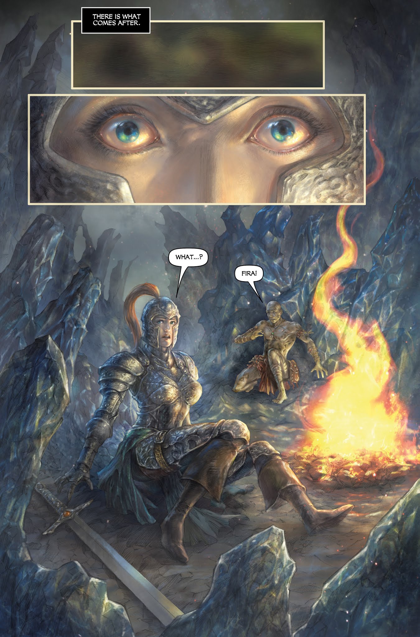 Read online Dark Souls: The Breath of Andolus comic -  Issue #1 - 5