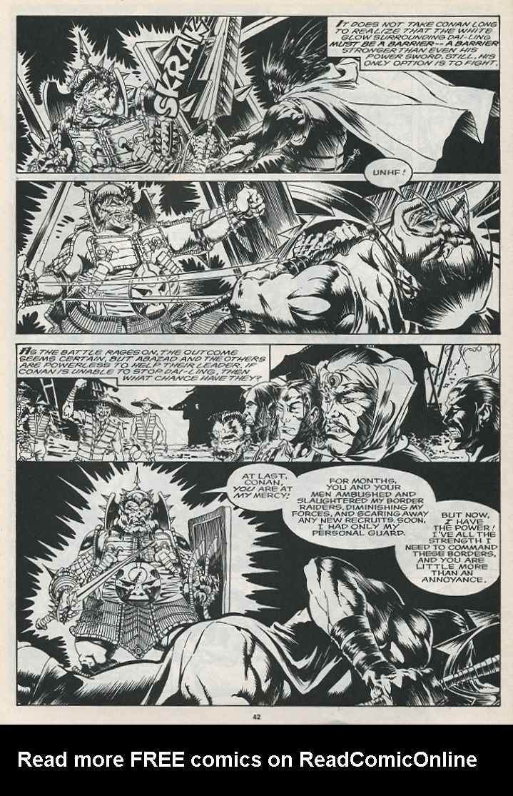 Read online The Savage Sword Of Conan comic -  Issue #175 - 44