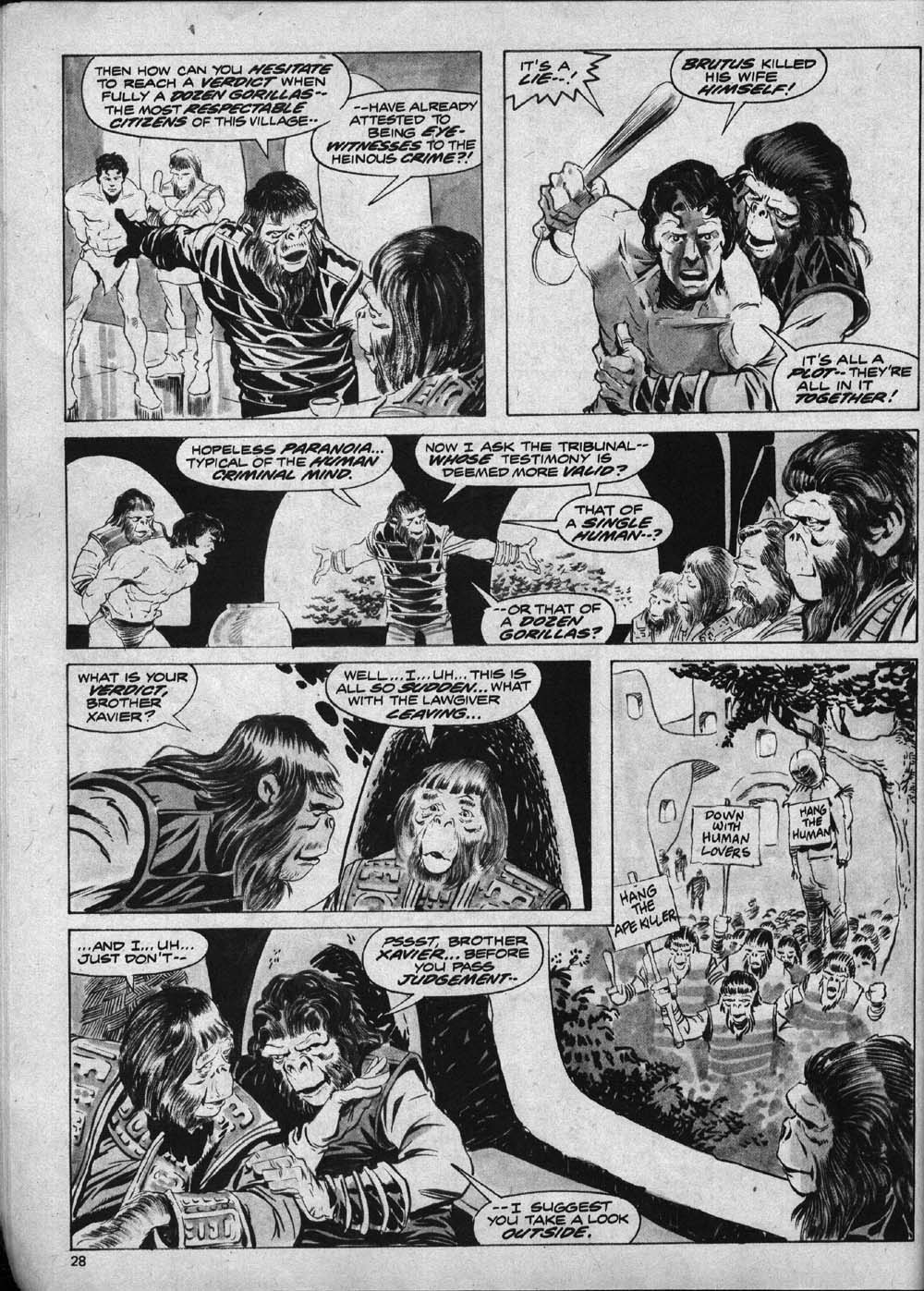 Read online Planet of the Apes comic -  Issue #1 - 28