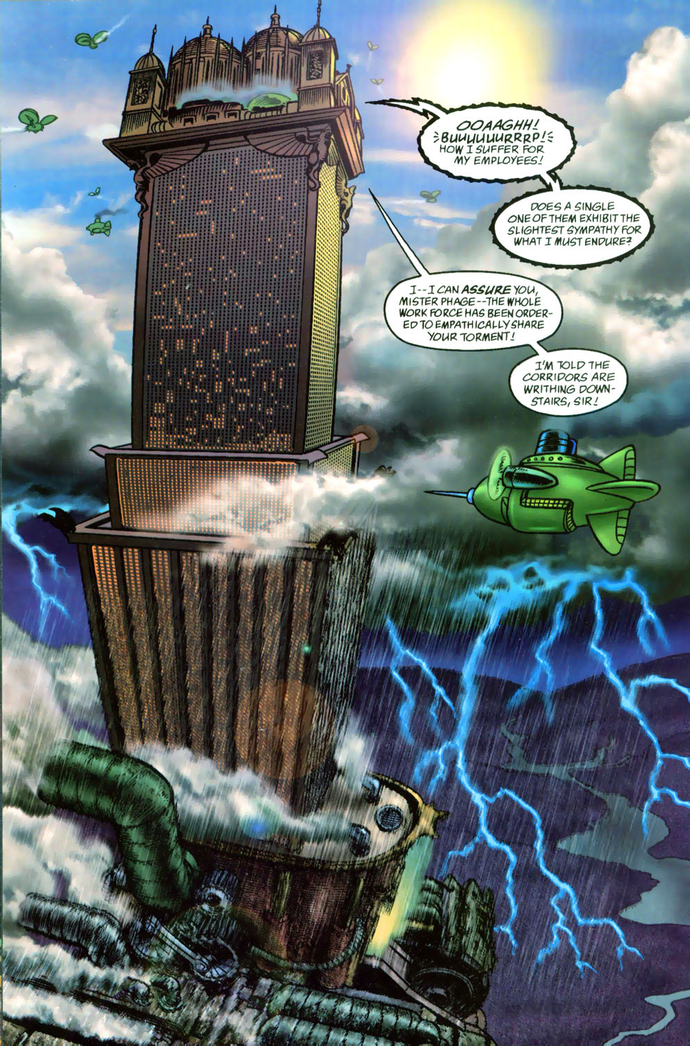 Read online Neil Gaiman's Teknophage comic -  Issue #5 - 16