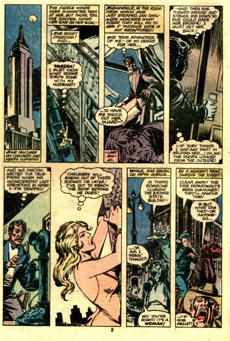 Read online Tarzan (1977) comic -  Issue #28 - 3