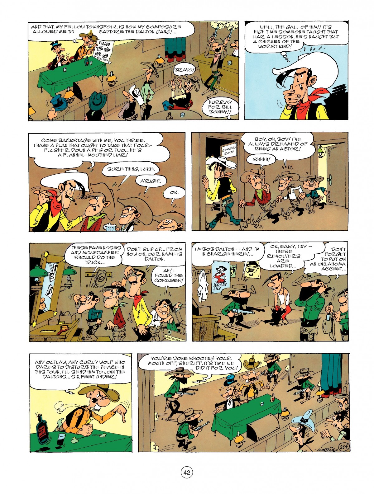 Read online A Lucky Luke Adventure comic -  Issue #47 - 42
