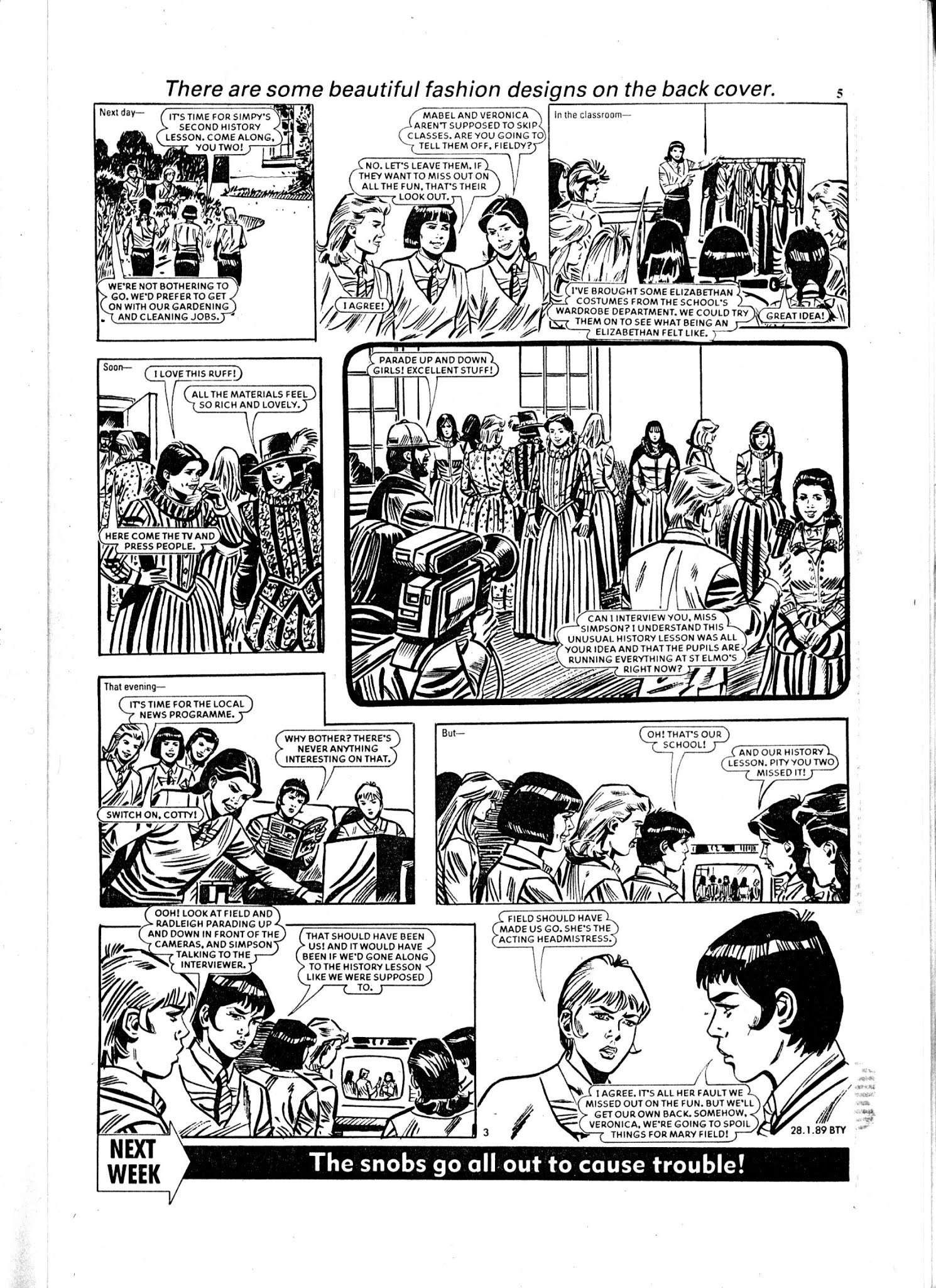 Read online Bunty comic -  Issue #1620 - 5
