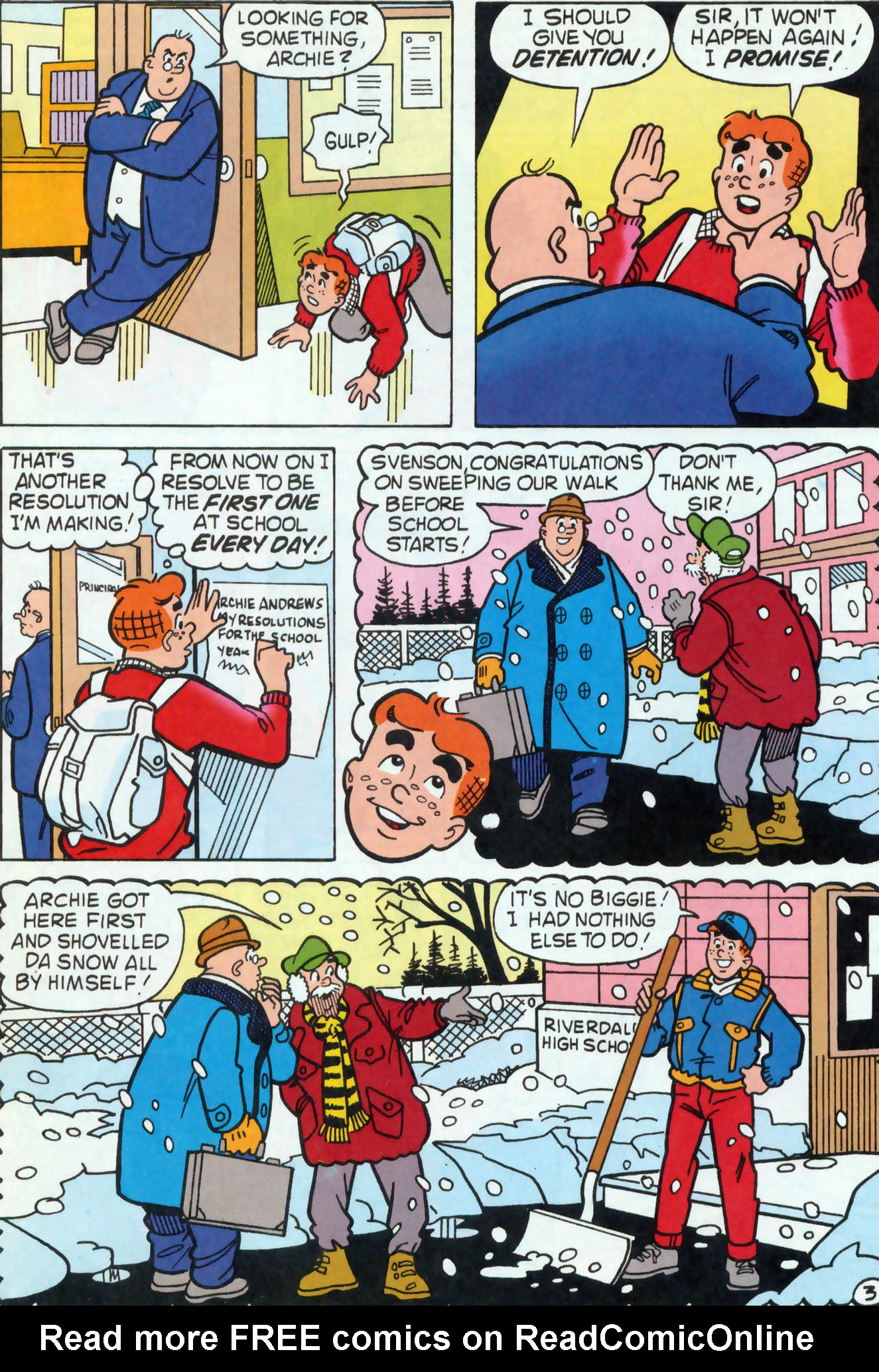 Read online Archie (1960) comic -  Issue #456 - 21
