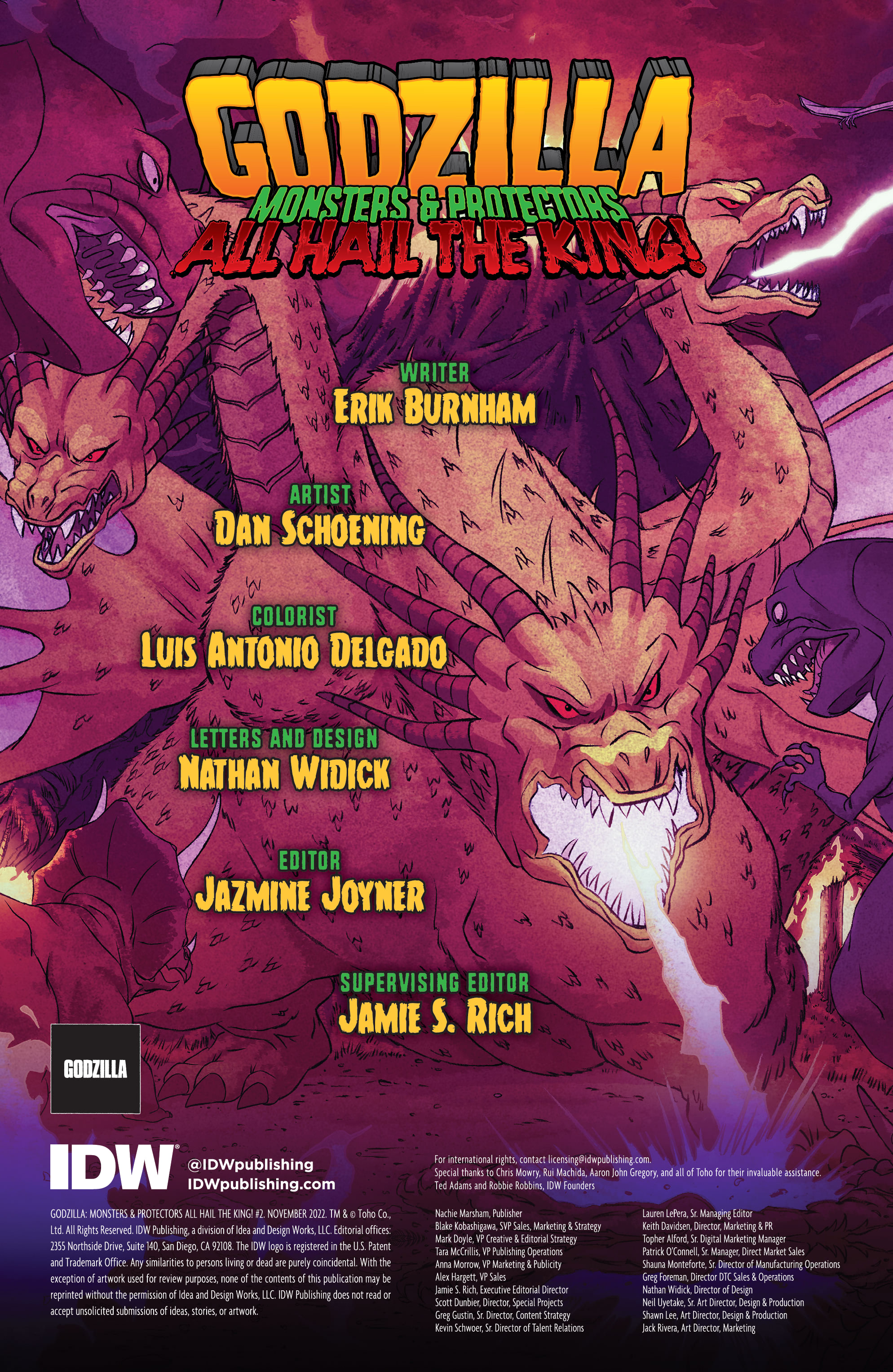 Read online Godzilla: Monsters & Protectors - All Hail the King! comic -  Issue #2 - 2