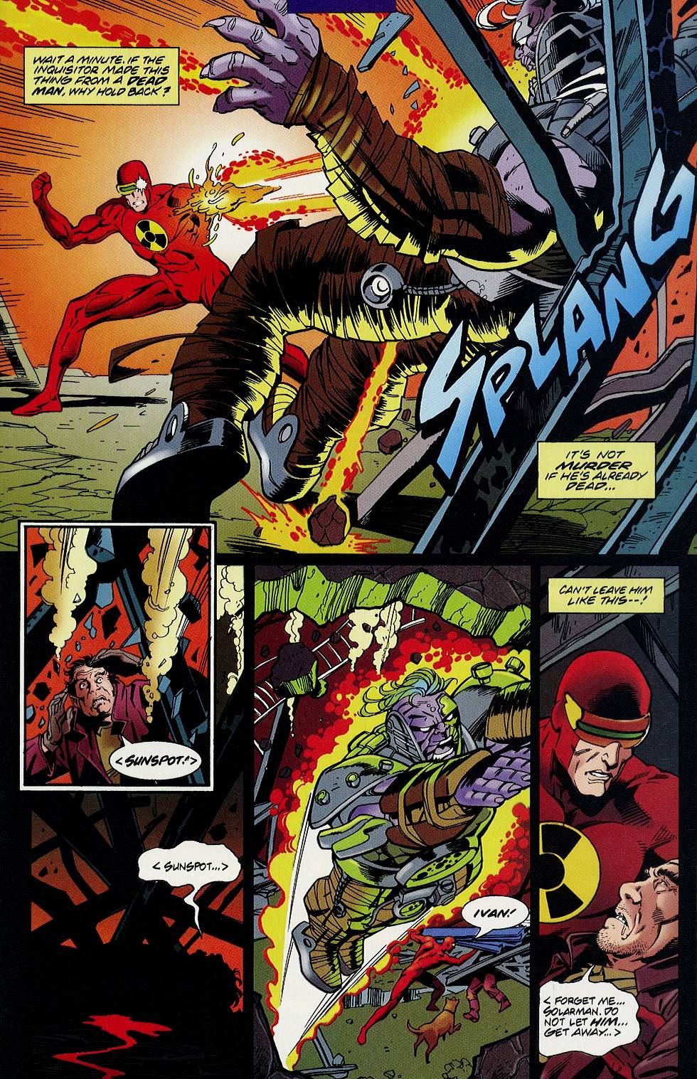 Read online Solar, Man of the Atom comic -  Issue #58 - 17