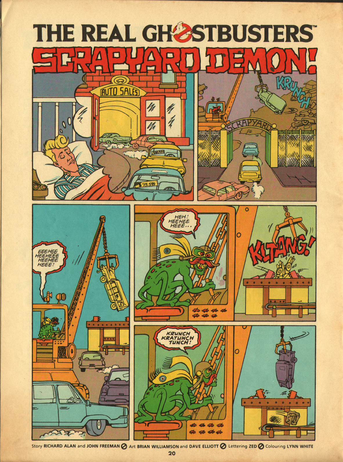 Read online The Real Ghostbusters comic -  Issue #3 - 20
