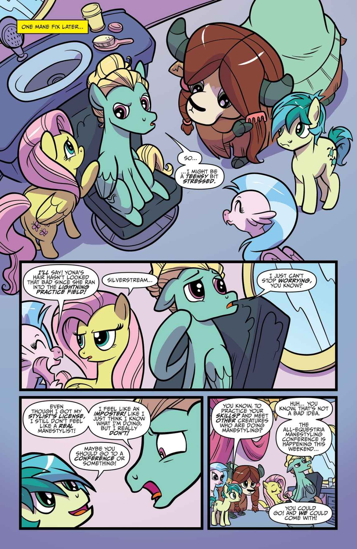 Read online My Little Pony: Friendship is Magic comic -  Issue #74 - 6