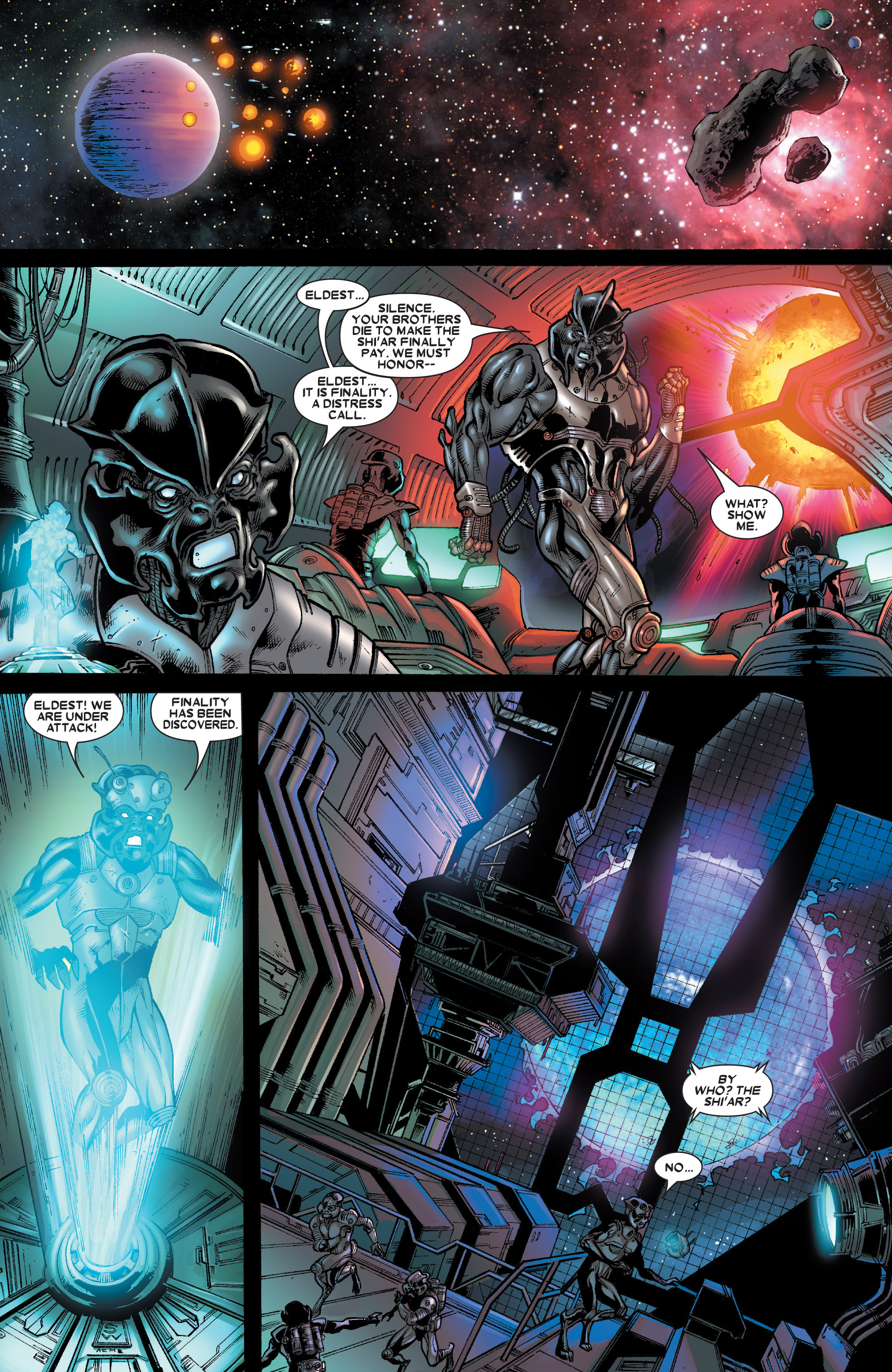 Read online X-Men: Emperor Vulcan comic -  Issue #4 - 5