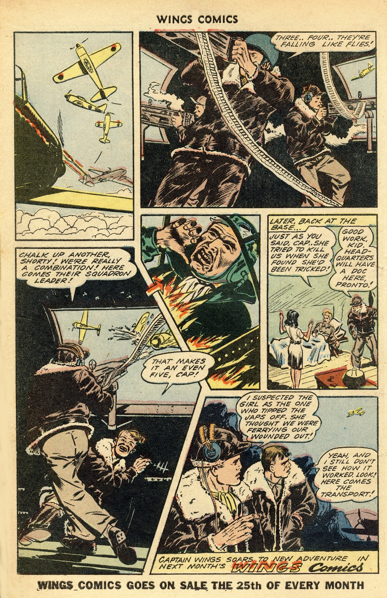 Read online Wings Comics comic -  Issue #46 - 12