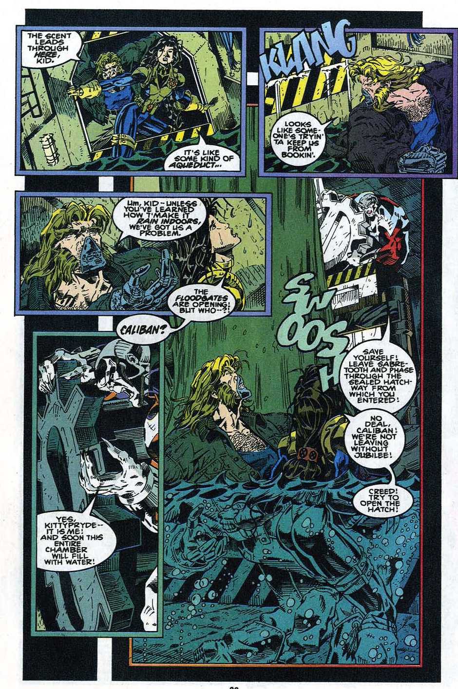 Read online X-Men Annual comic -  Issue #18 - 34