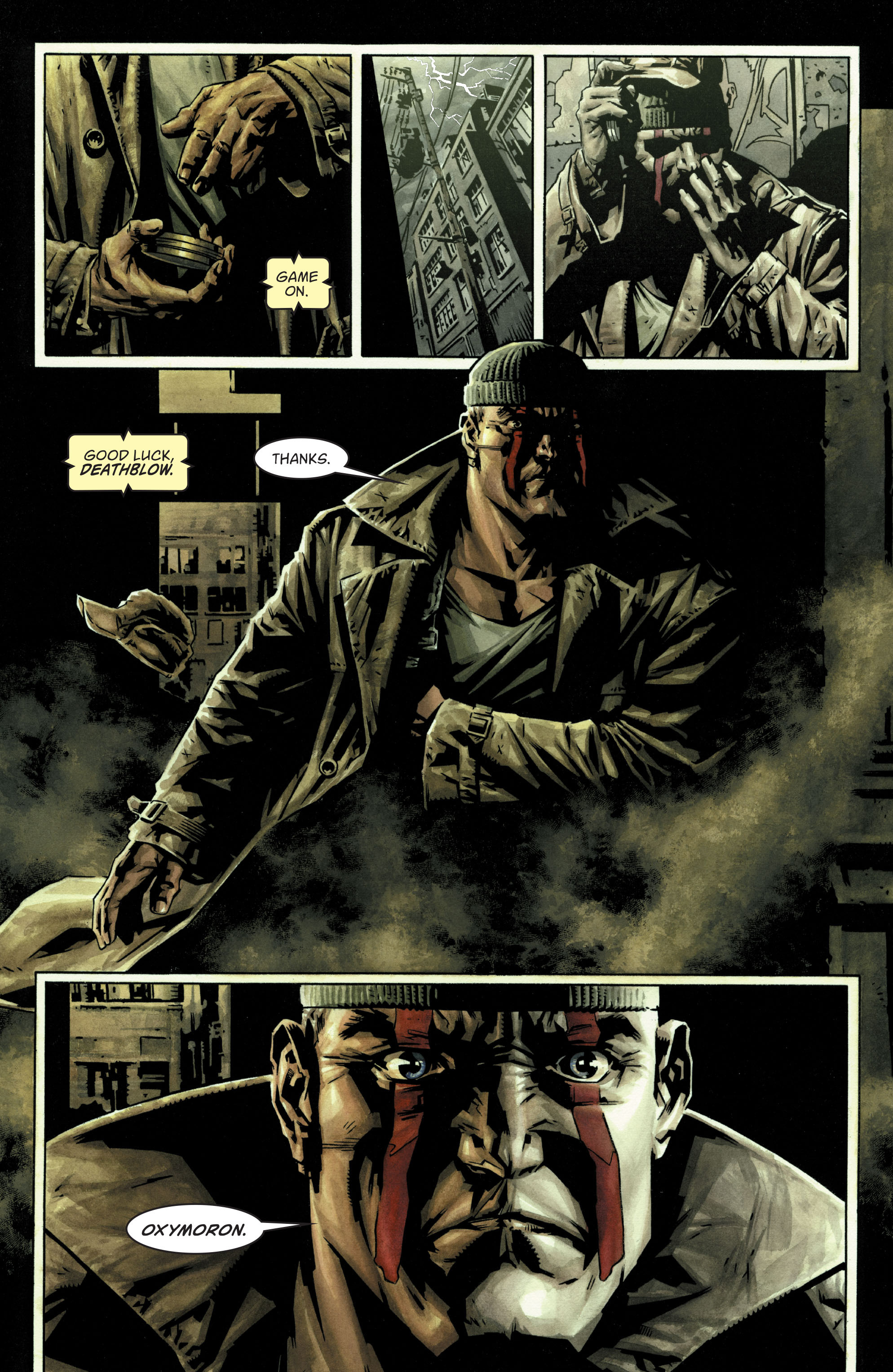 Read online Batman/Deathblow: After The Fire comic -  Issue #1 - 8