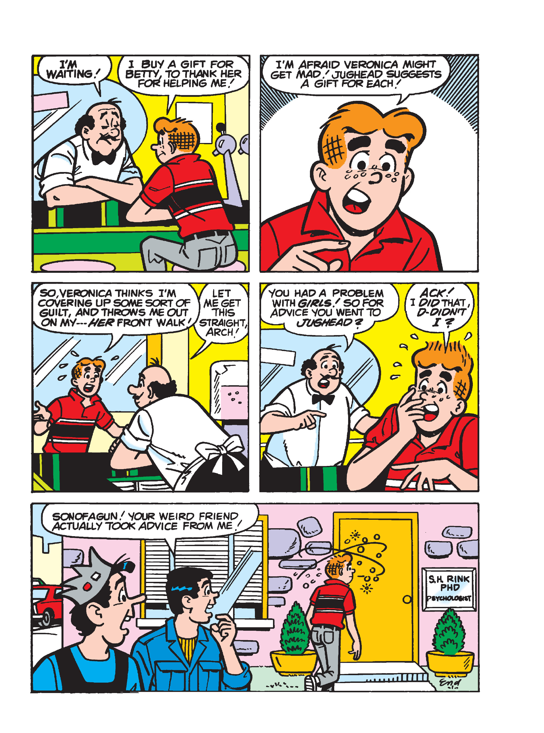 Read online Jughead and Archie Double Digest comic -  Issue #21 - 141