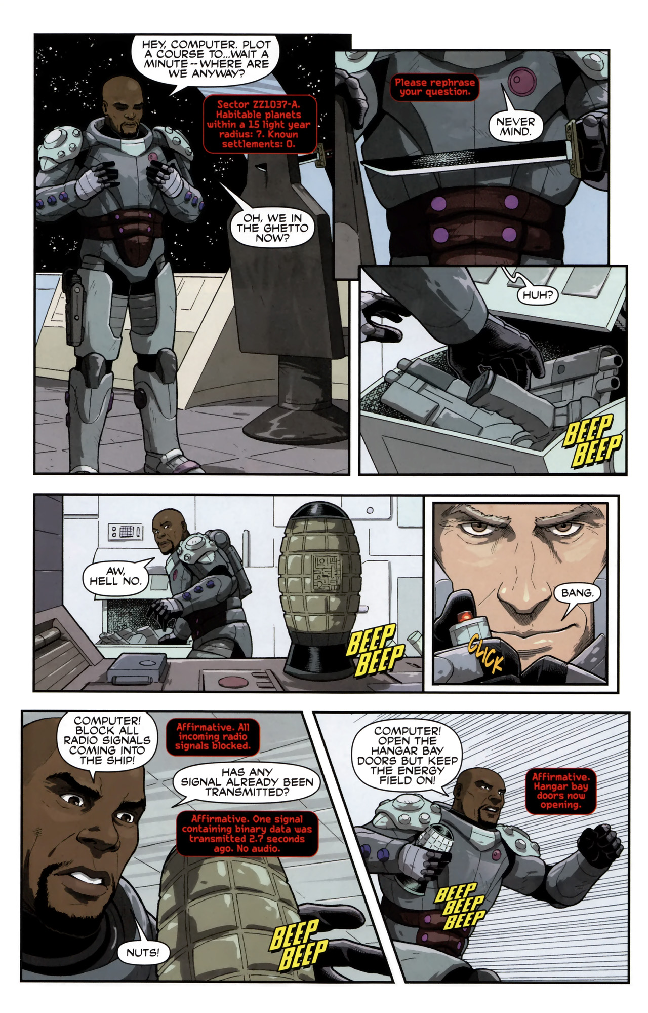 Read online Cold Space comic -  Issue #1 - 15