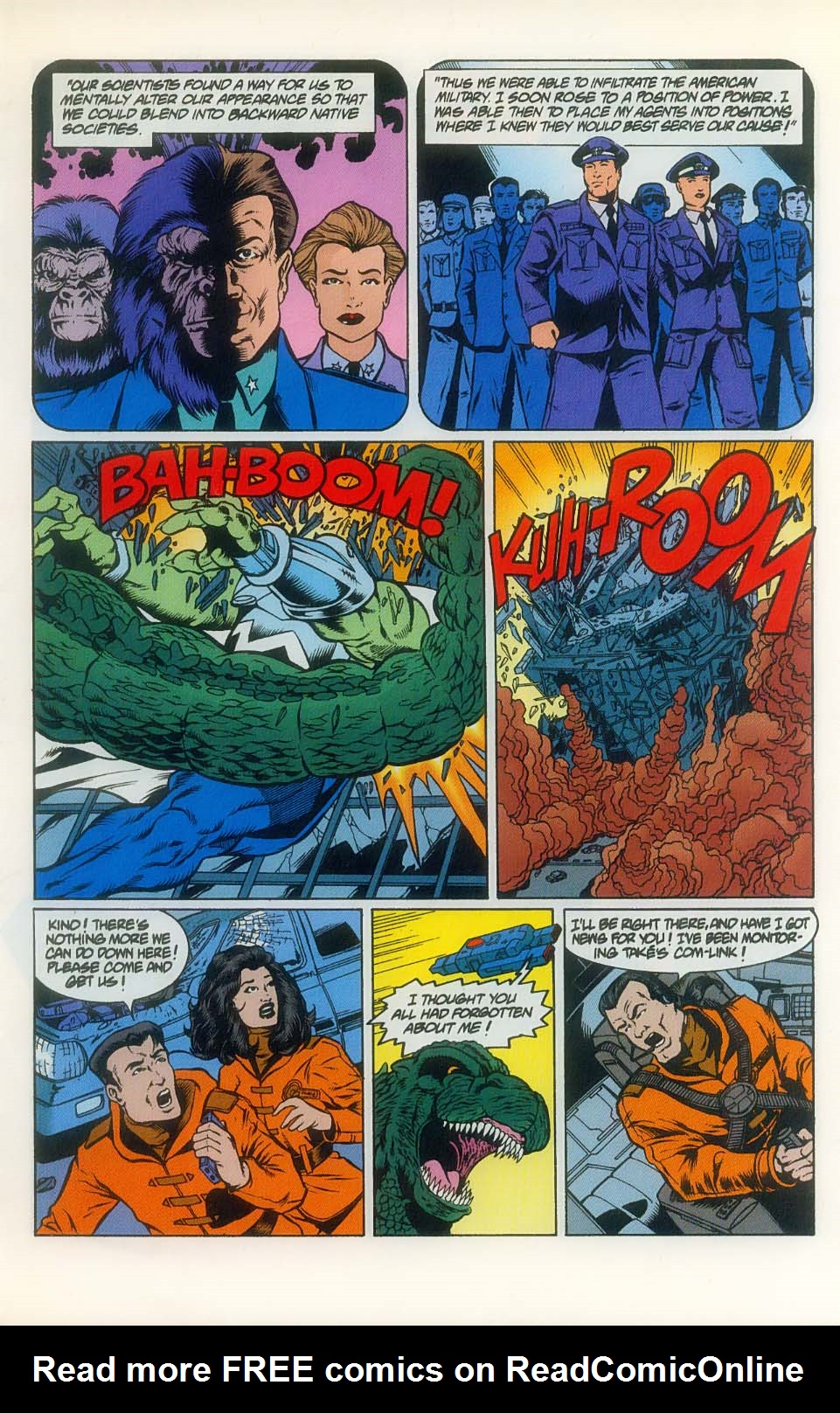Read online Godzilla (1995) comic -  Issue #8 - 7