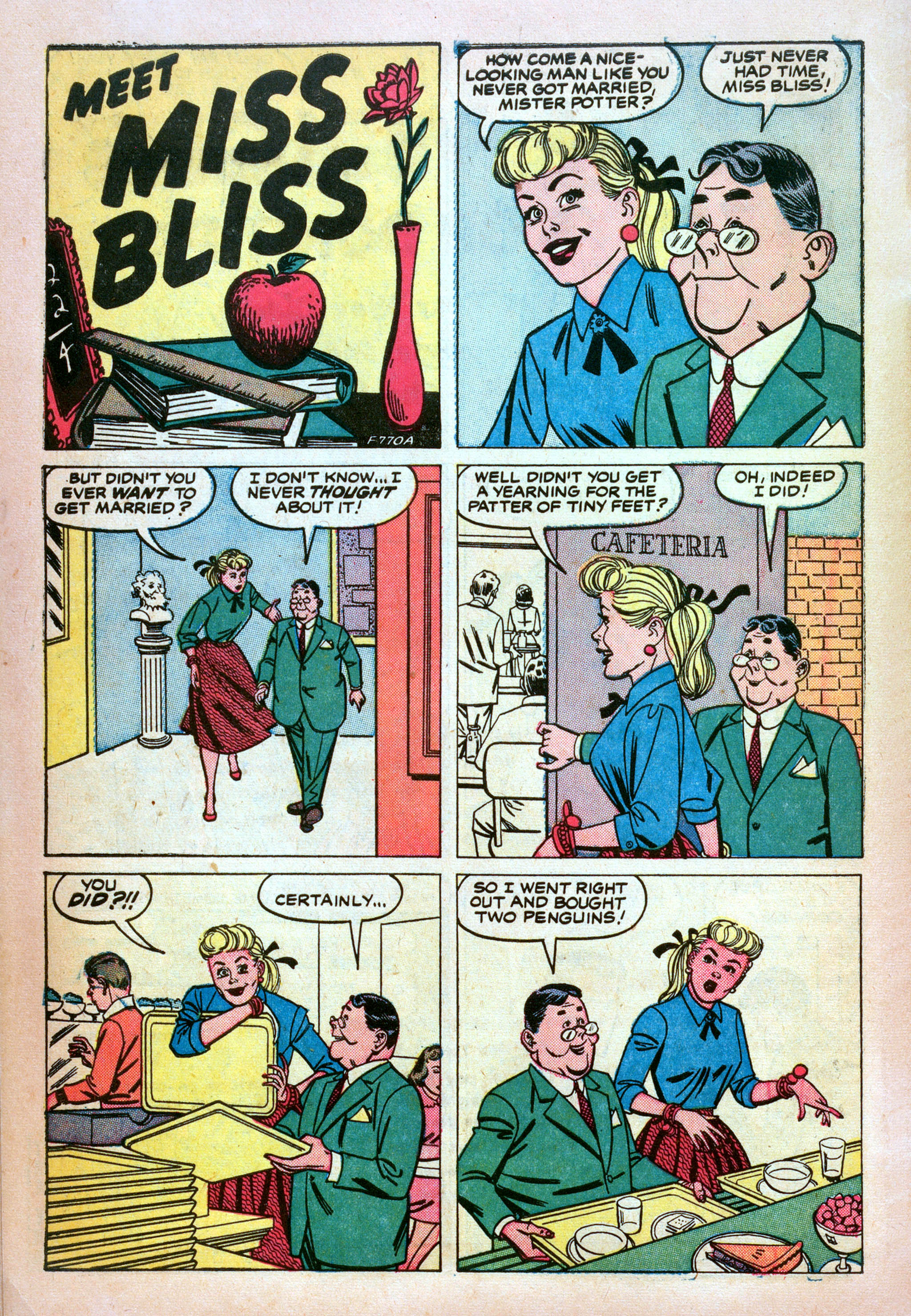 Read online Meet Miss Bliss comic -  Issue #1 - 10