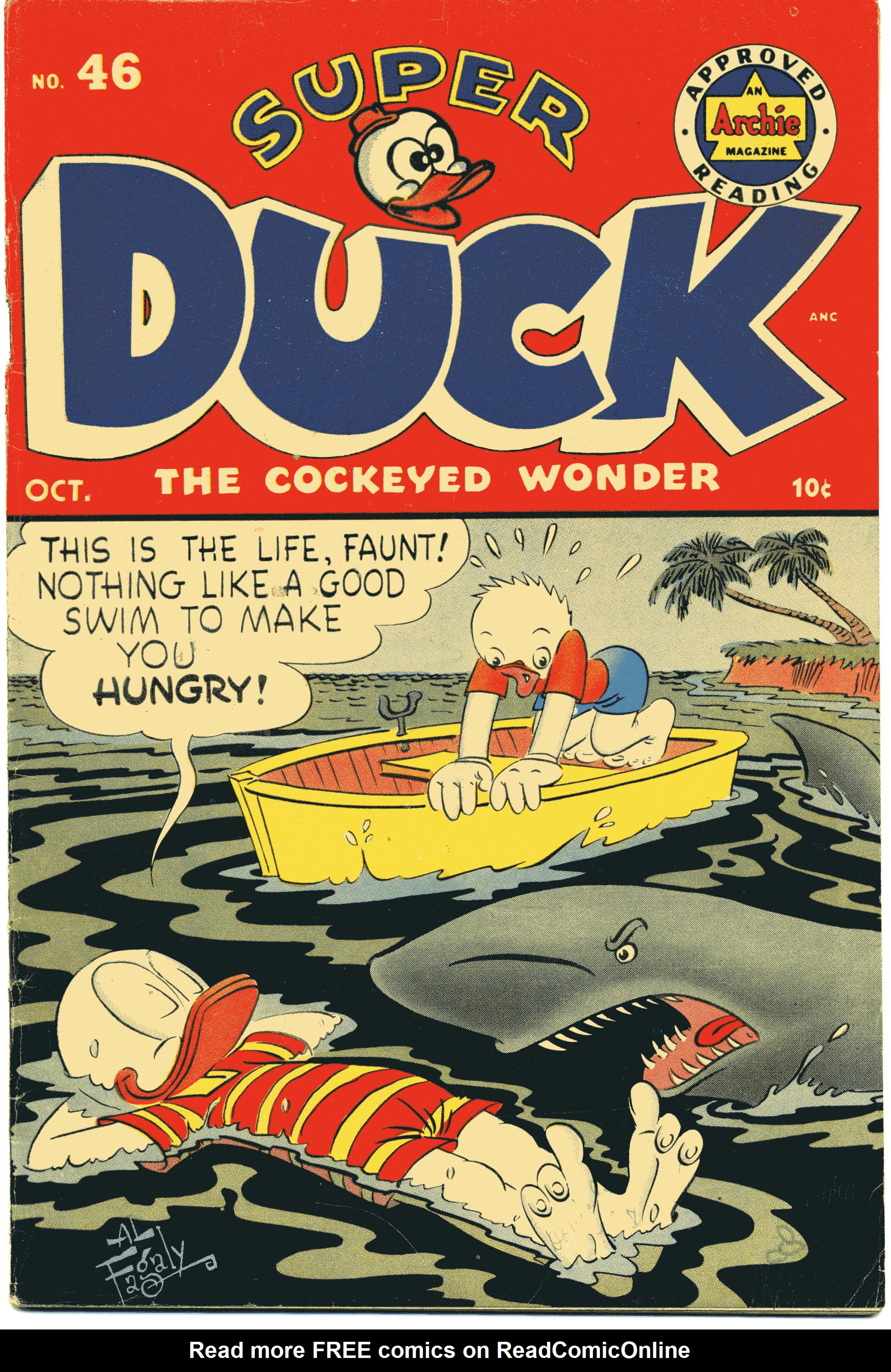 Read online Super Duck Comics comic -  Issue #46 - 1
