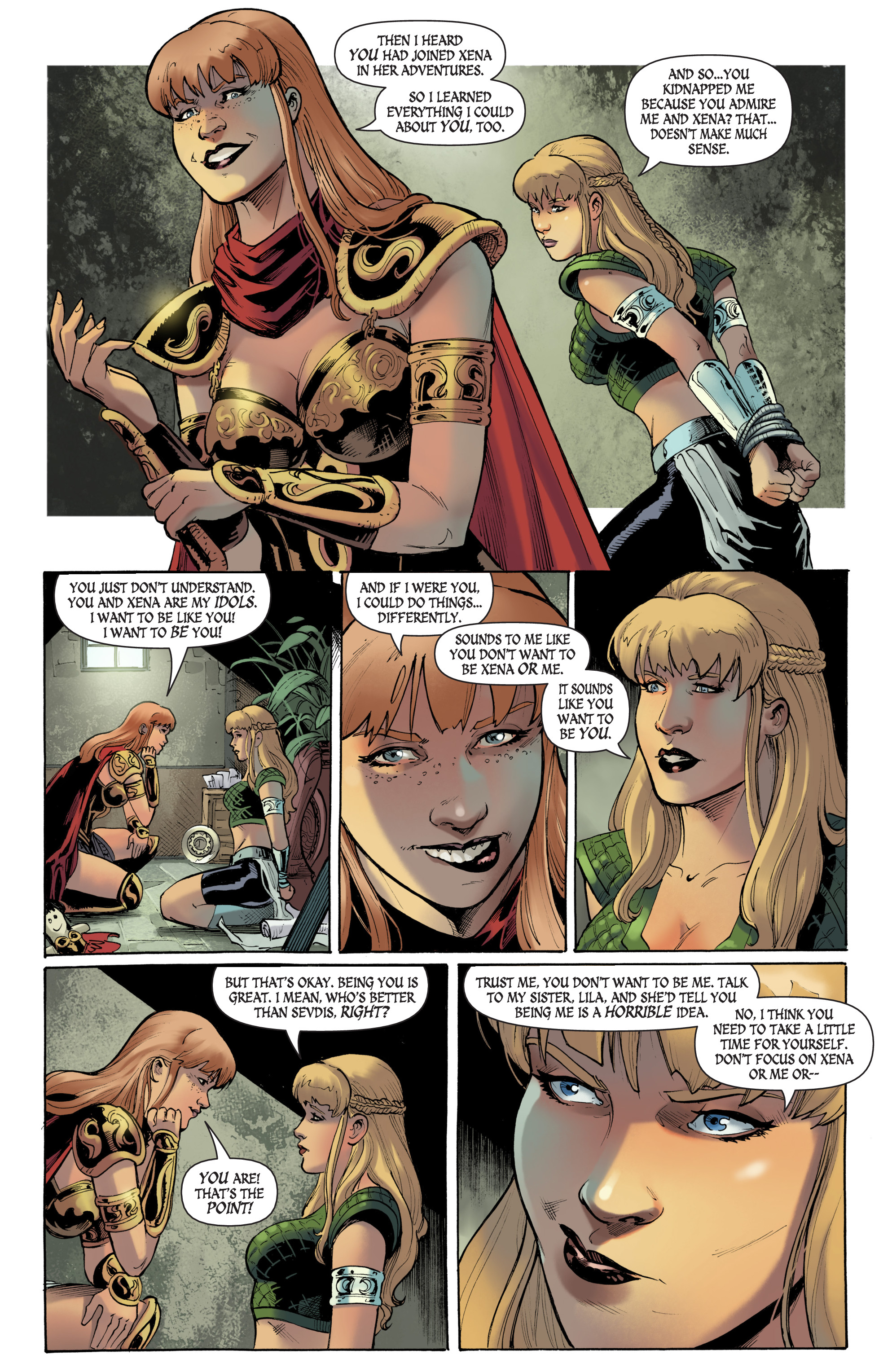 Read online Xena: Warrior Princess (2018) comic -  Issue # _TPB 2 - 96