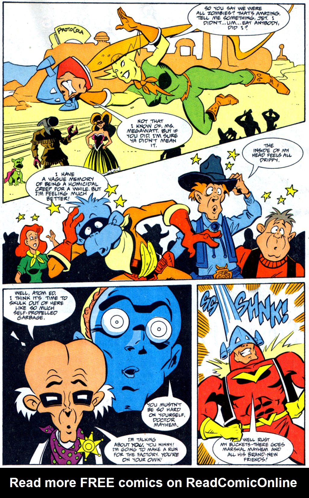 Read online Defenders of Dynatron City comic -  Issue #3 - 20