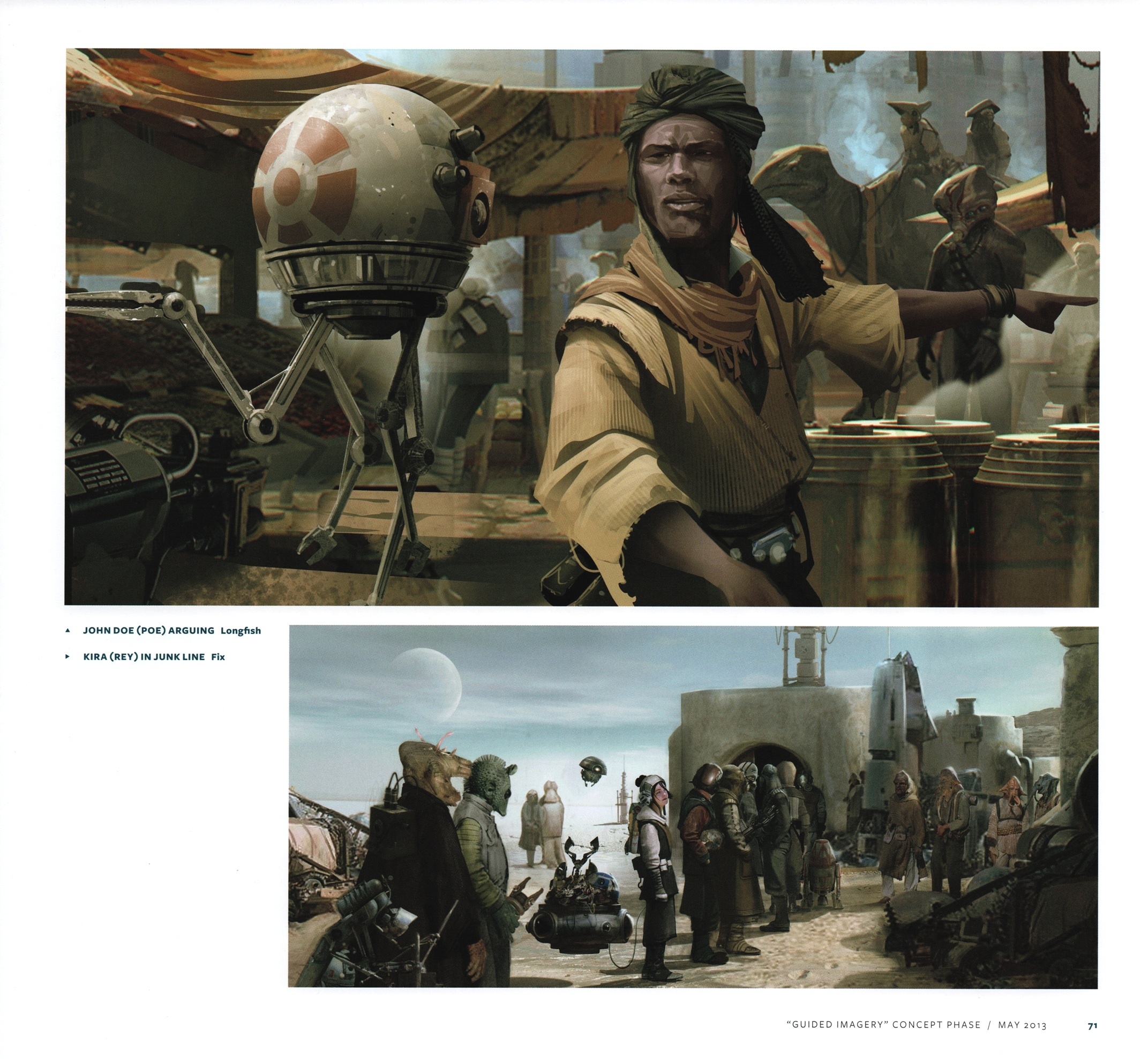 Read online Star Wars: The Art of Star Wars: The Force Awakens comic -  Issue # TPB (Part 1) - 75