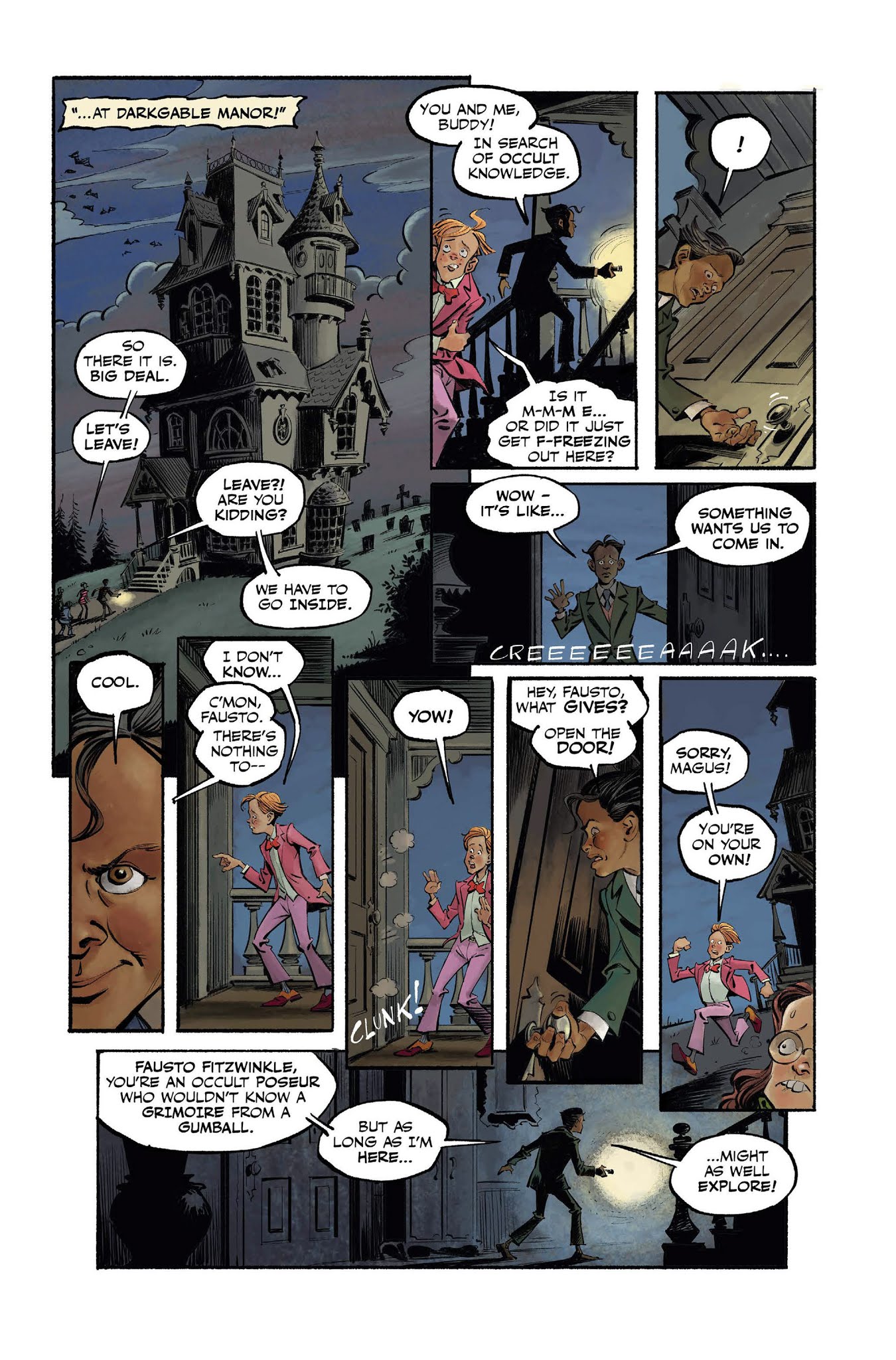 Read online MegaGhost comic -  Issue #1 - 5