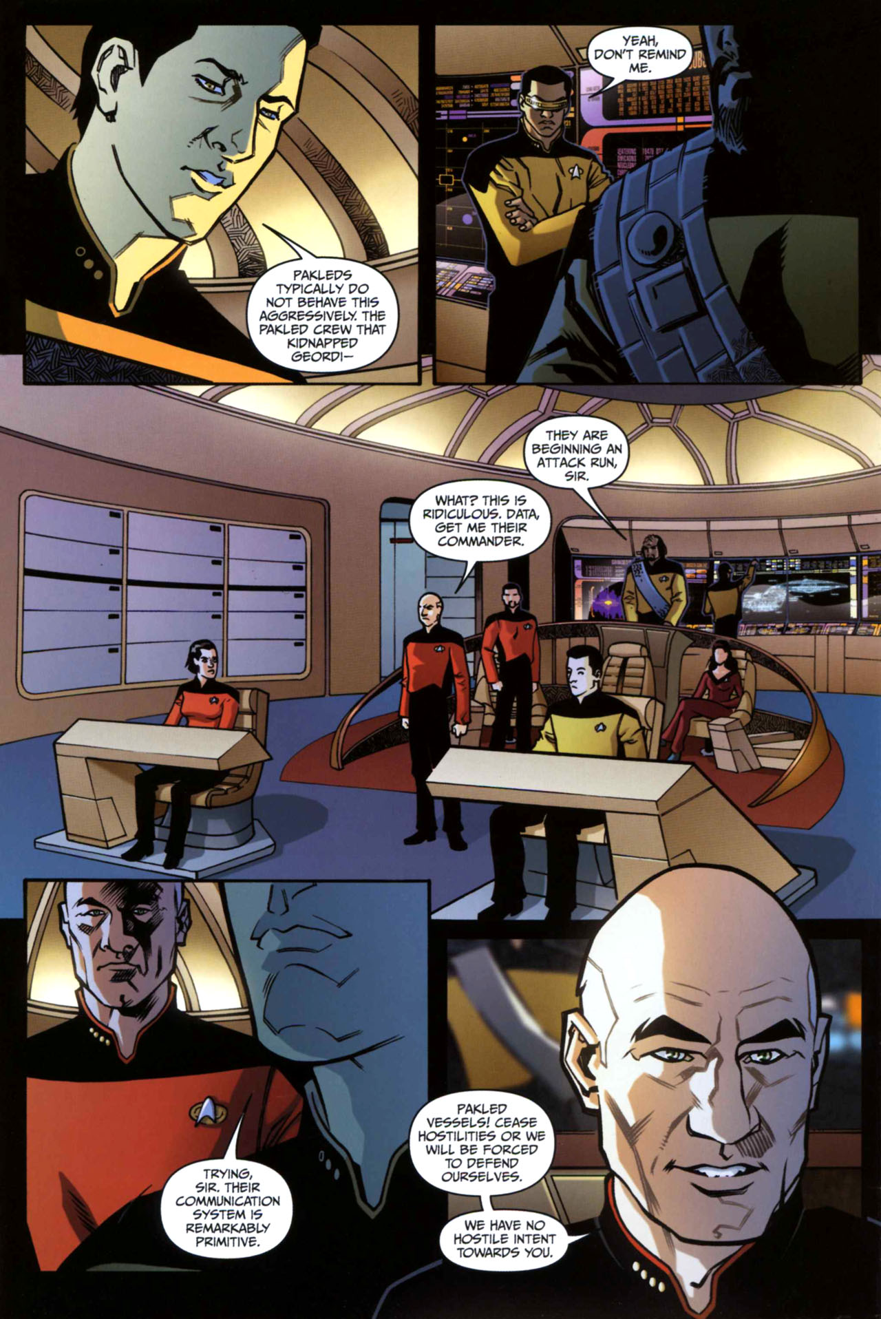 Star Trek: The Next Generation: Intelligence Gathering Issue #4 #4 - English 6