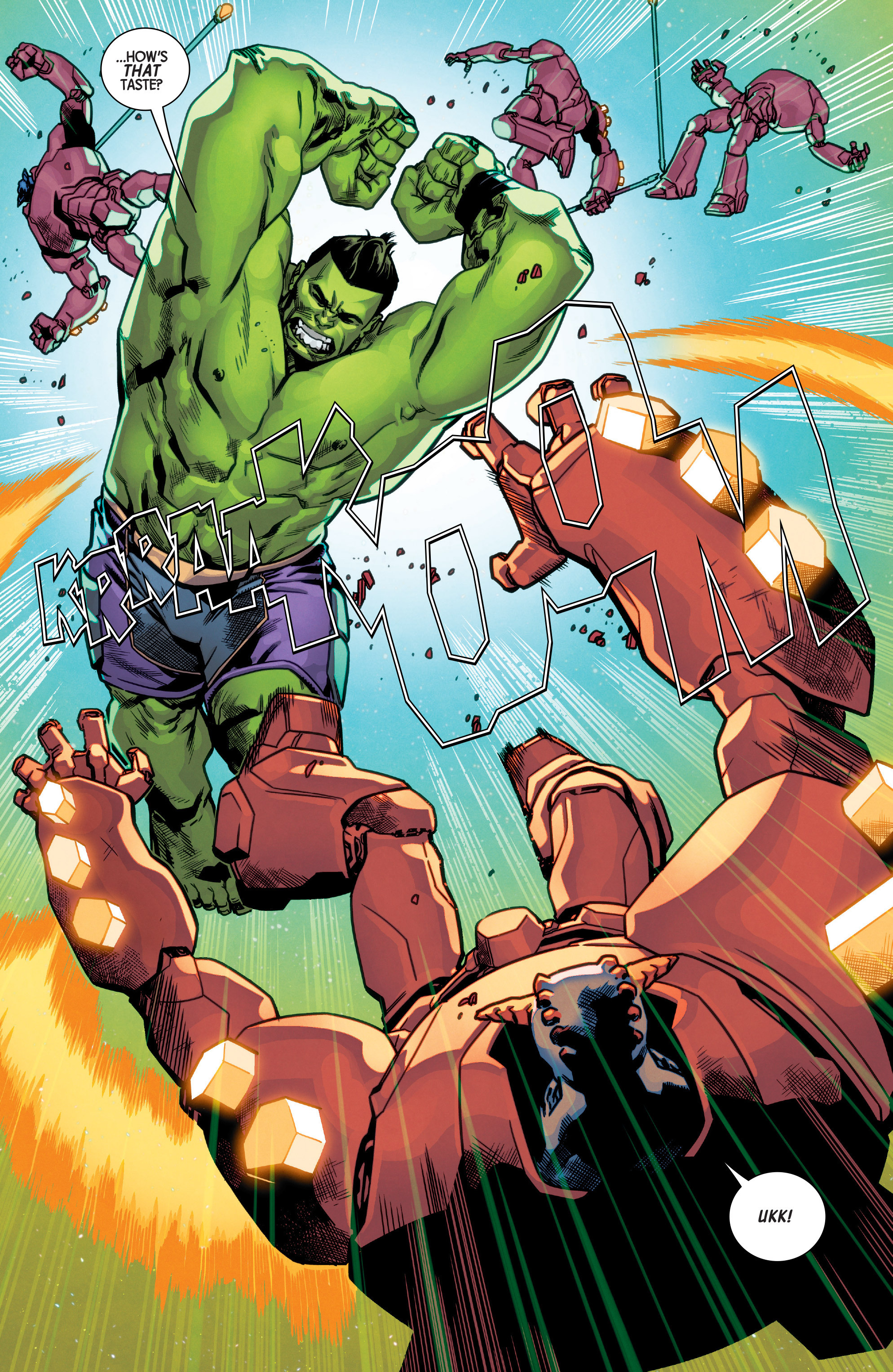 Read online Totally Awesome Hulk comic -  Issue #17 - 18