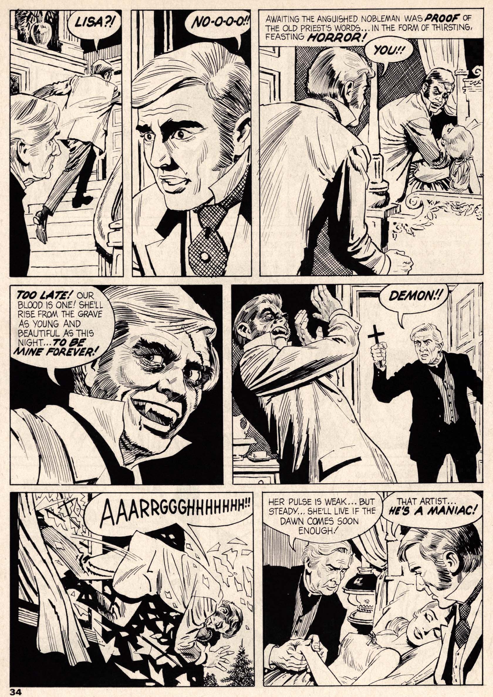 Read online Vampirella (1969) comic -  Issue #6 - 34