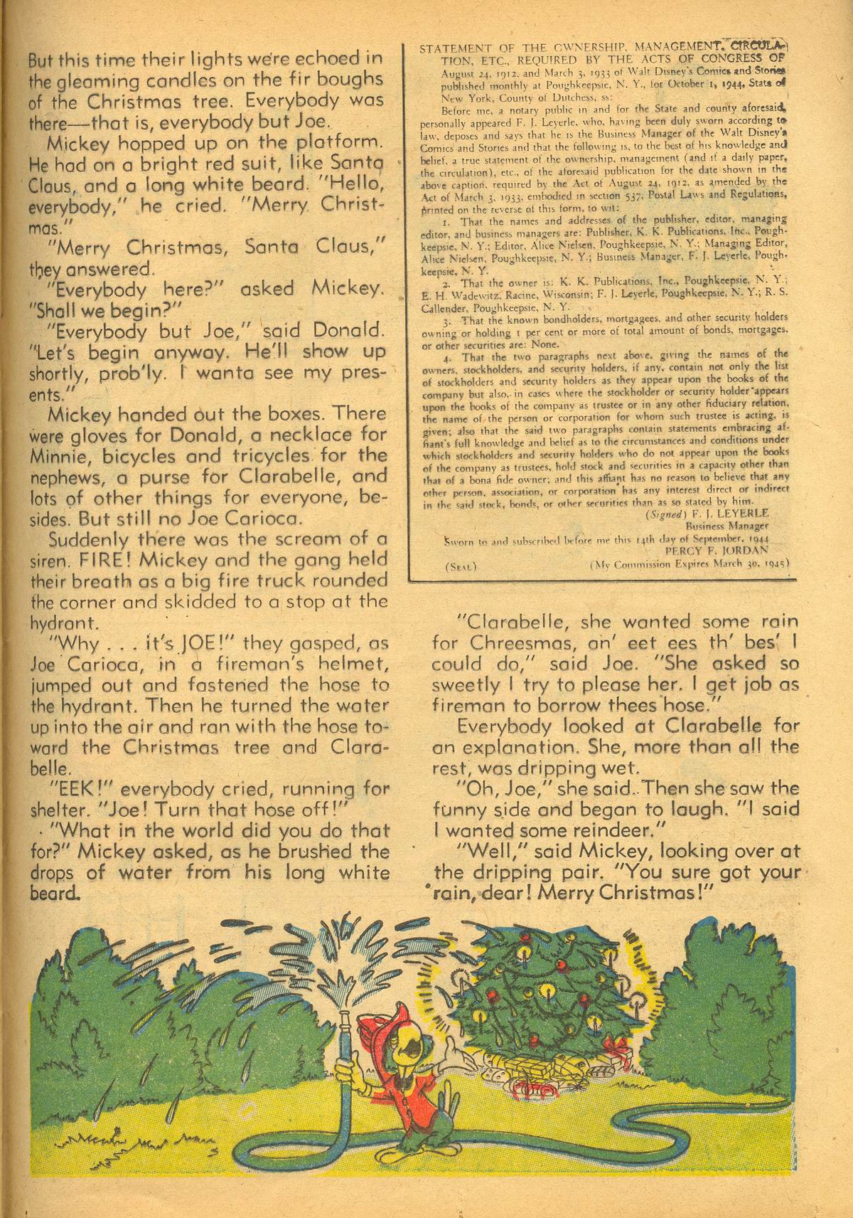 Read online Walt Disney's Comics and Stories comic -  Issue #52 - 35