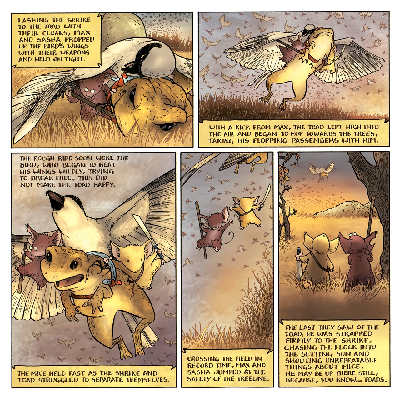 Read online Mouse Guard: Legends of the Guard comic -  Issue #2 - 16