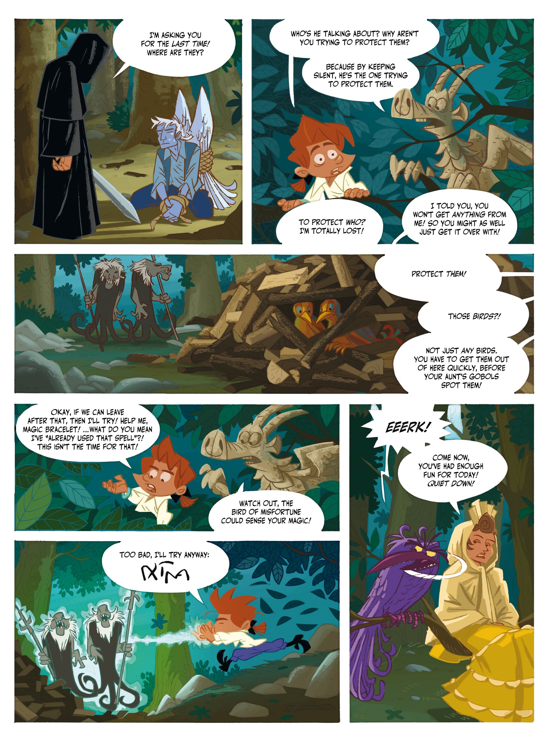 Read online Gregory and the Gargoyles comic -  Issue #3 - 19