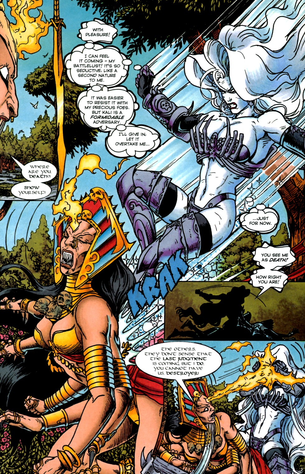 Read online Lady Death III: The Odyssey comic -  Issue #3 - 13