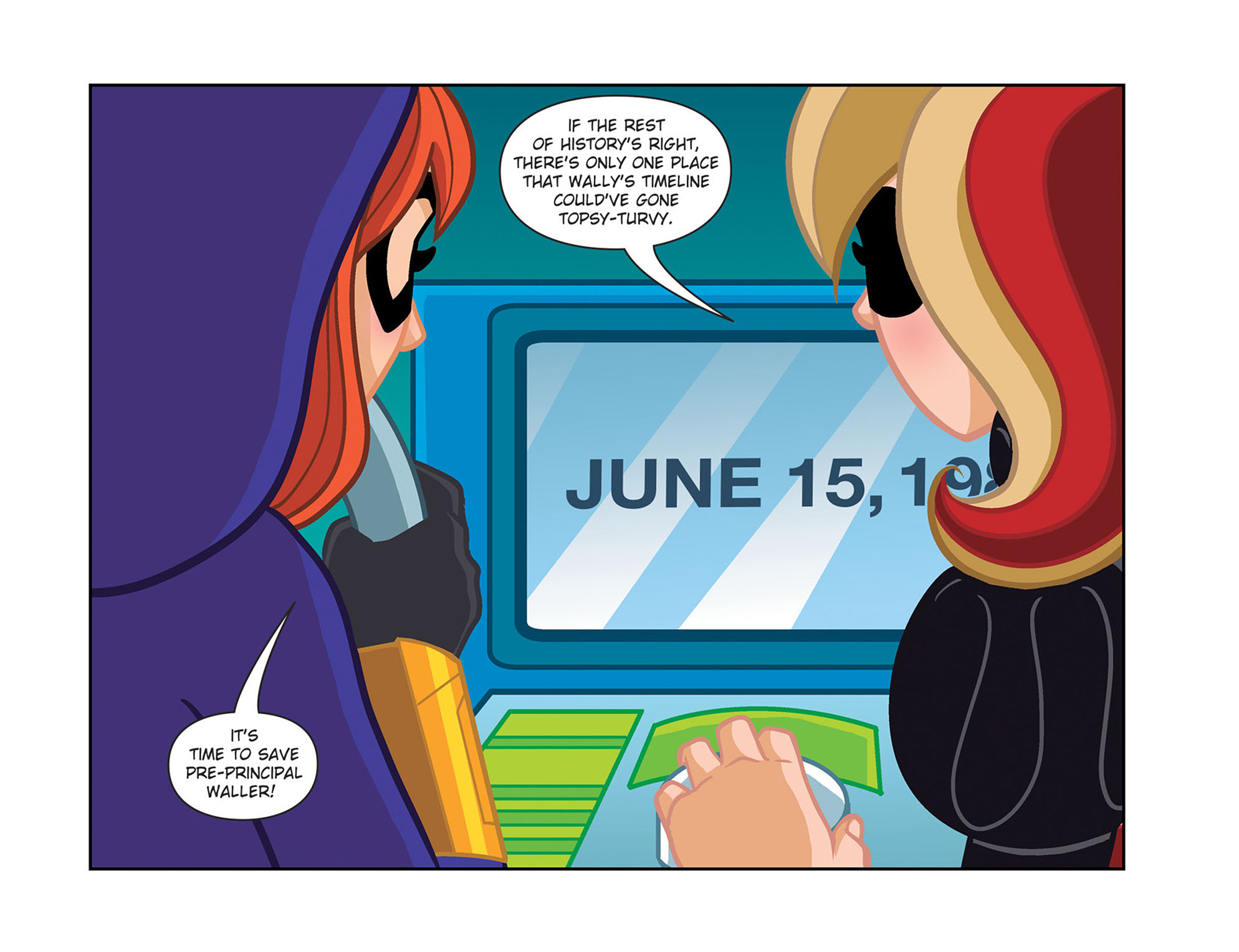 Read online DC Super Hero Girls: Past Times at Super Hero High comic -  Issue #12 - 7