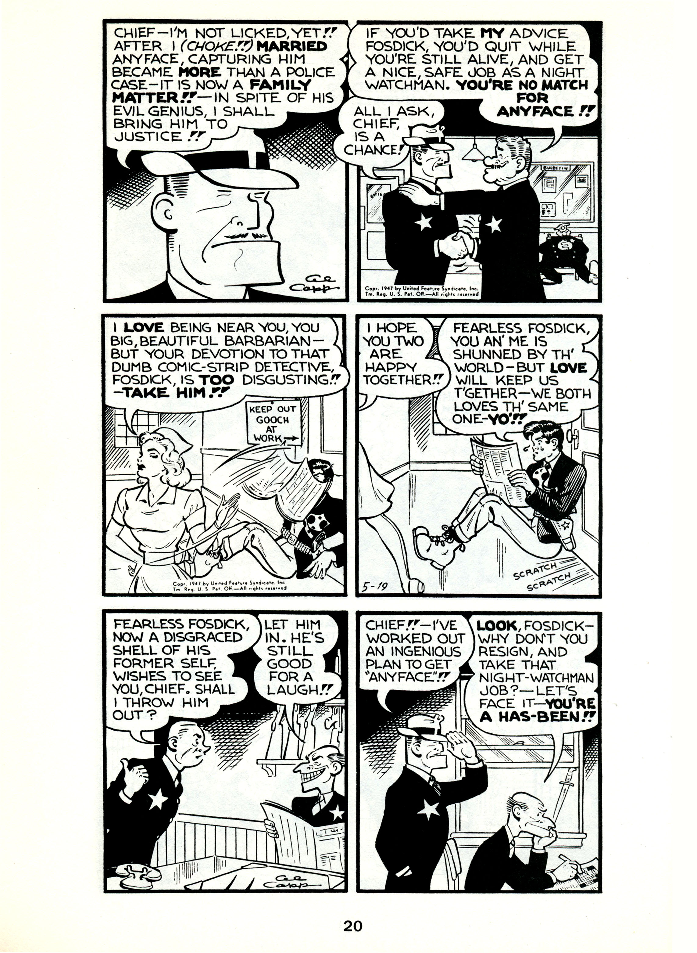 Read online Fearless Fosdick comic -  Issue # TPB - 21