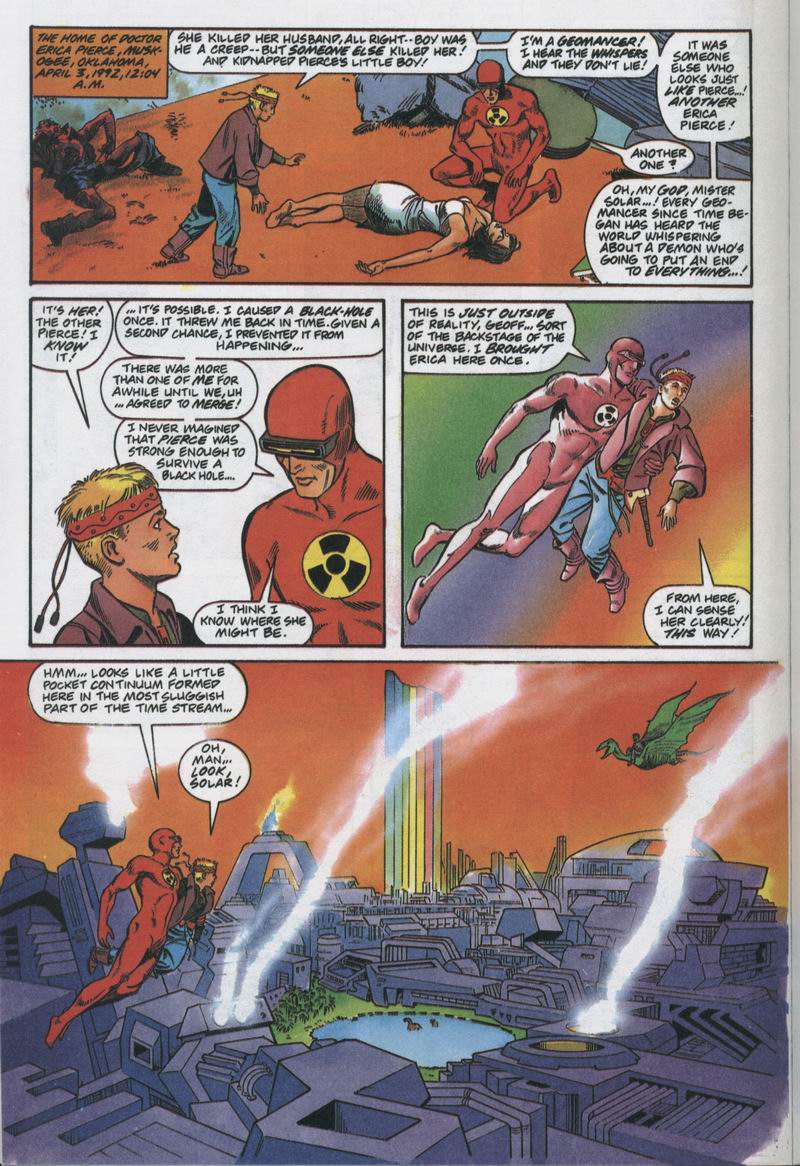 Read online Solar, Man of the Atom comic -  Issue #12 - 15