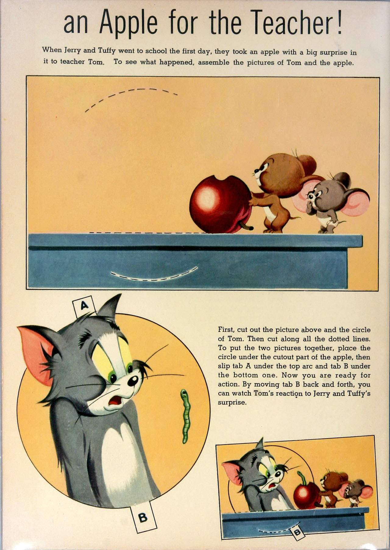 Read online Tom & Jerry's Back to School comic -  Issue # TPB - 100