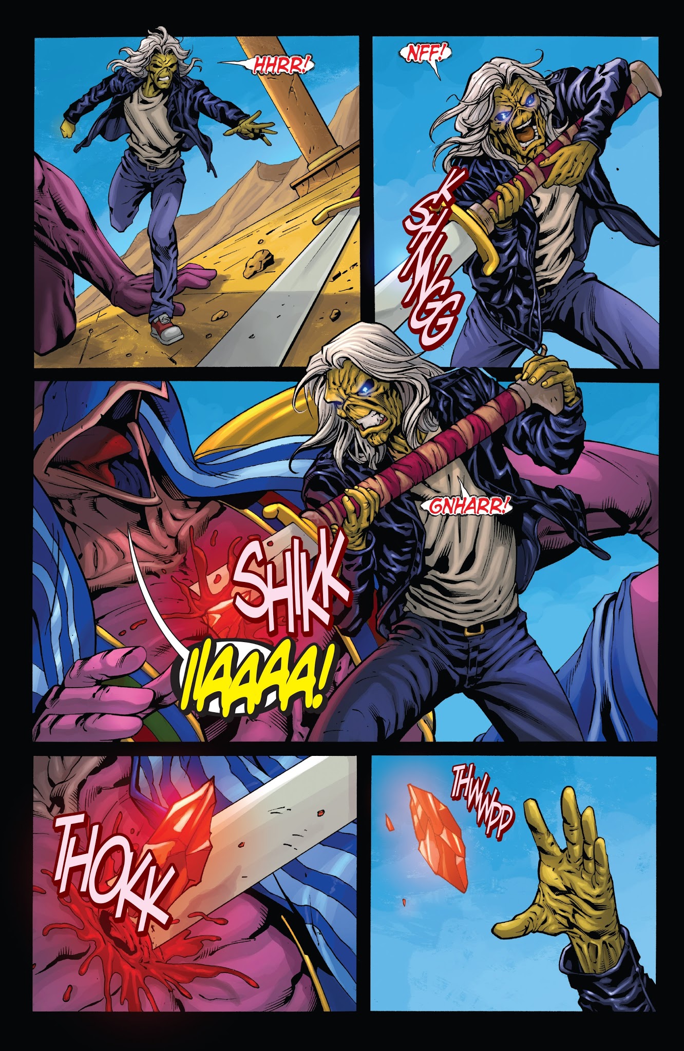 Read online Iron Maiden: Legacy of the Beast comic -  Issue #2 - 24