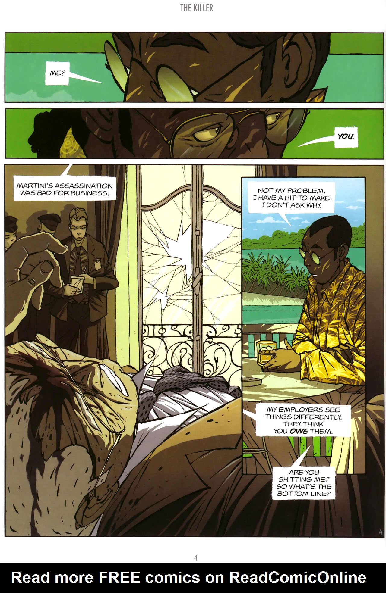 Read online The Killer comic -  Issue #5 - 6