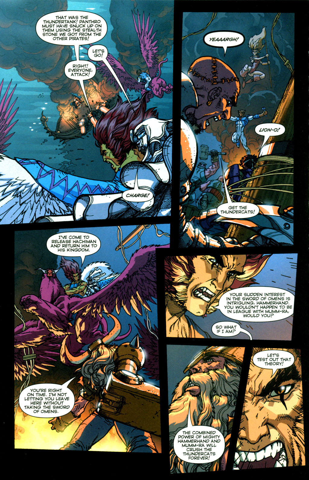 Read online ThunderCats: HammerHand's Revenge comic -  Issue #5 - 11