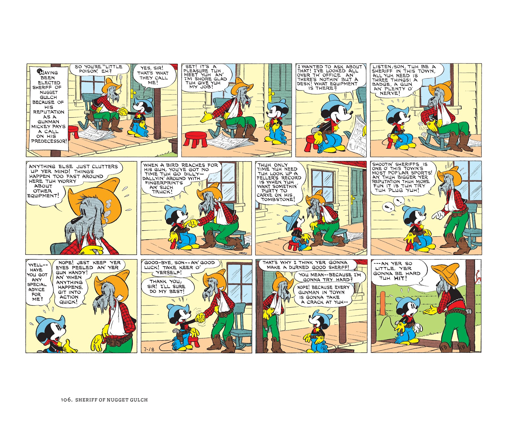 Read online Walt Disney's Mickey Mouse Color Sundays comic -  Issue # TPB 2 (Part 2) - 6