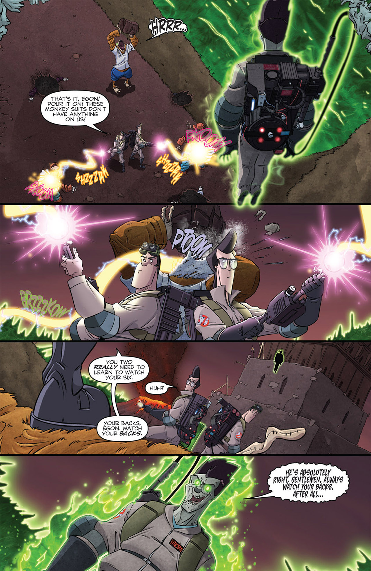 Read online Ghostbusters (2011) comic -  Issue #7 - 14