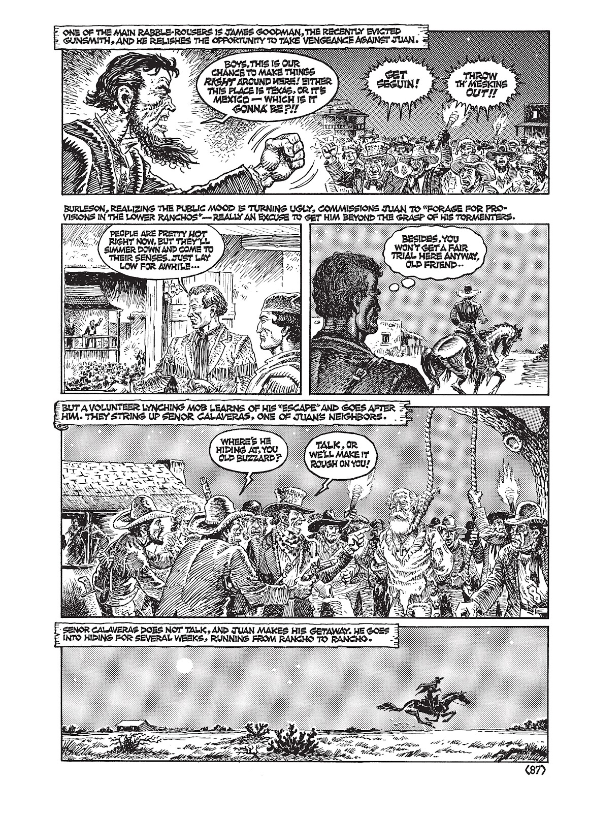 Jack Jackson's American History: Los Tejanos and Lost Cause issue TPB (Part 1) - Page 90